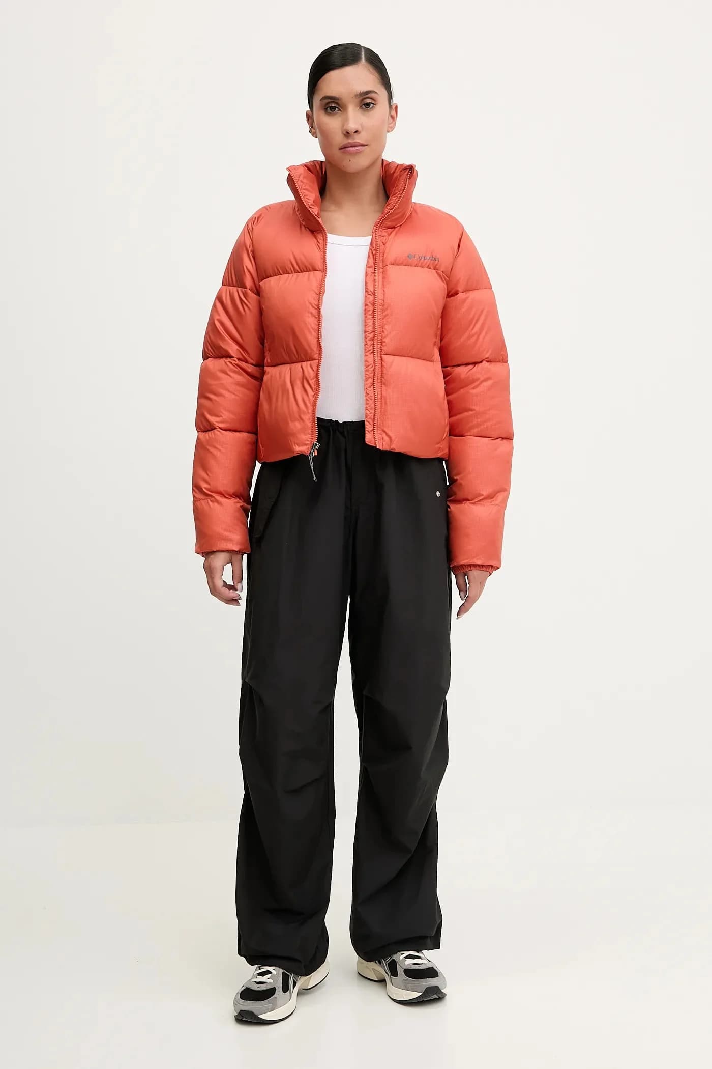 Пуховая куртка Colorblock - фото 2