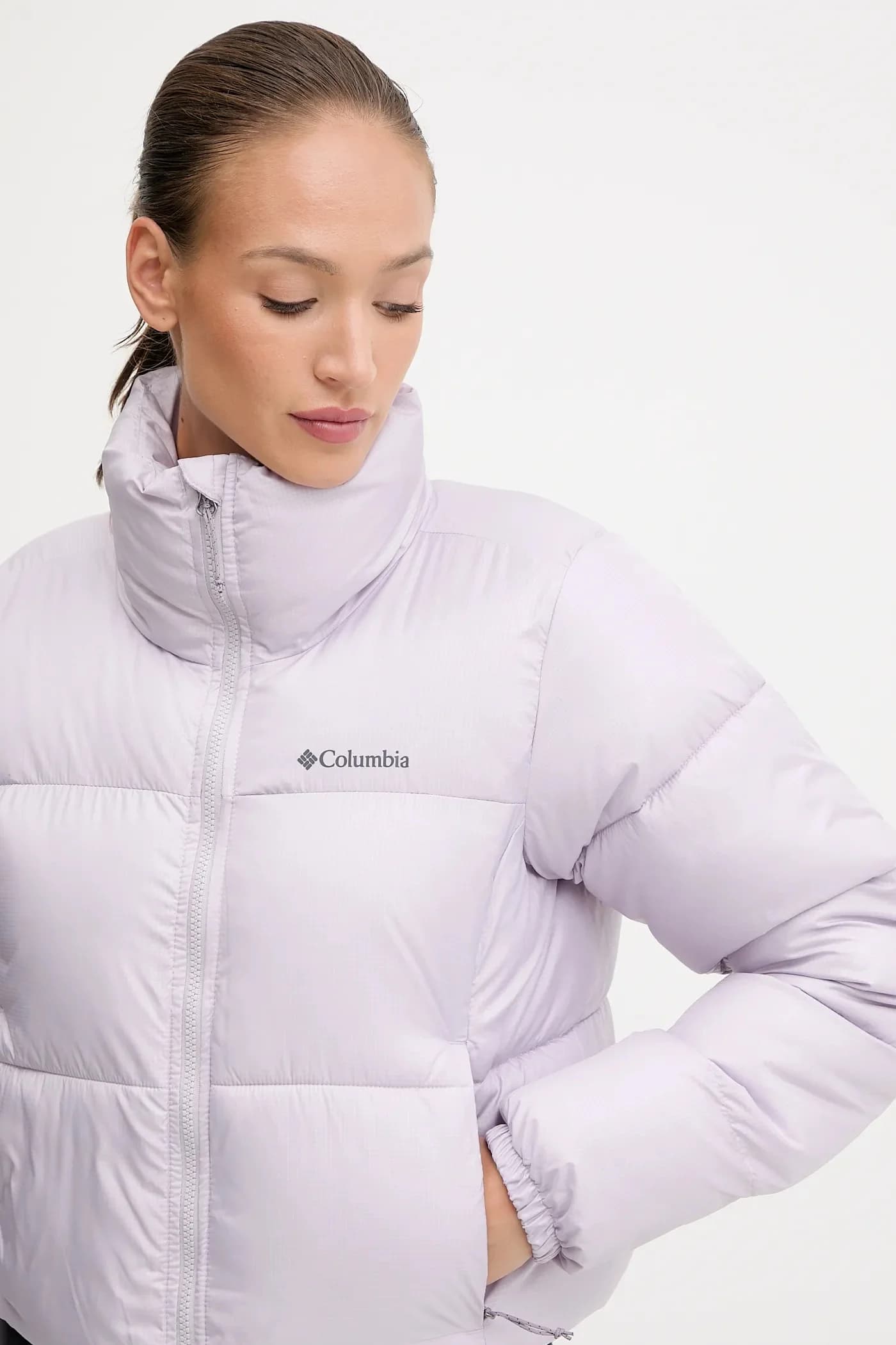 Пуховая куртка Colorblock - фото 4