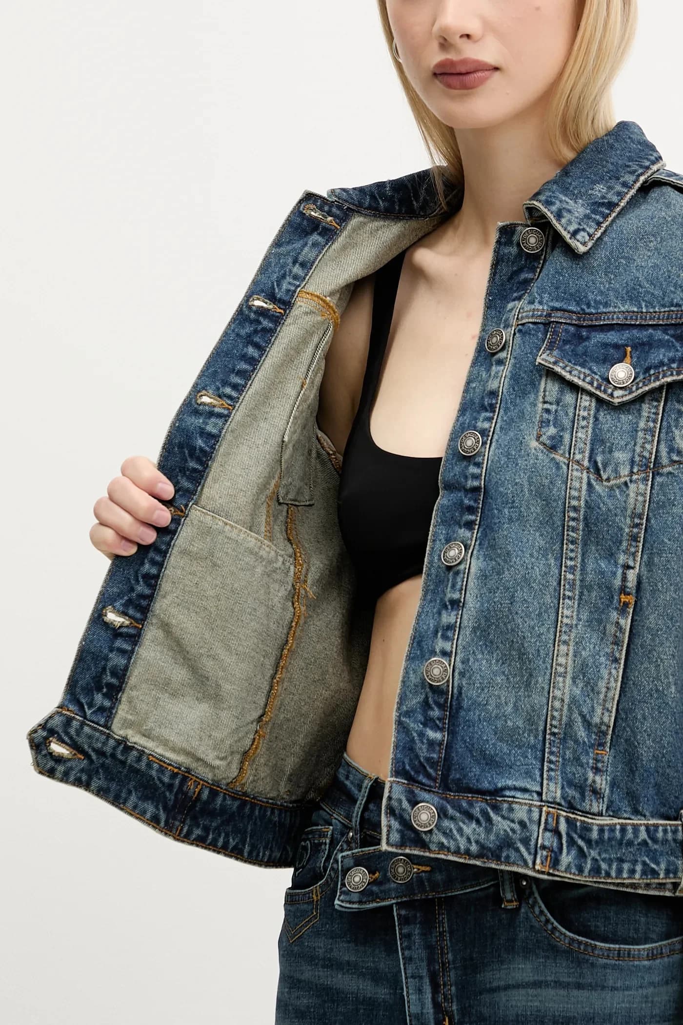 ETNIC джинсовая куртка - фото 6