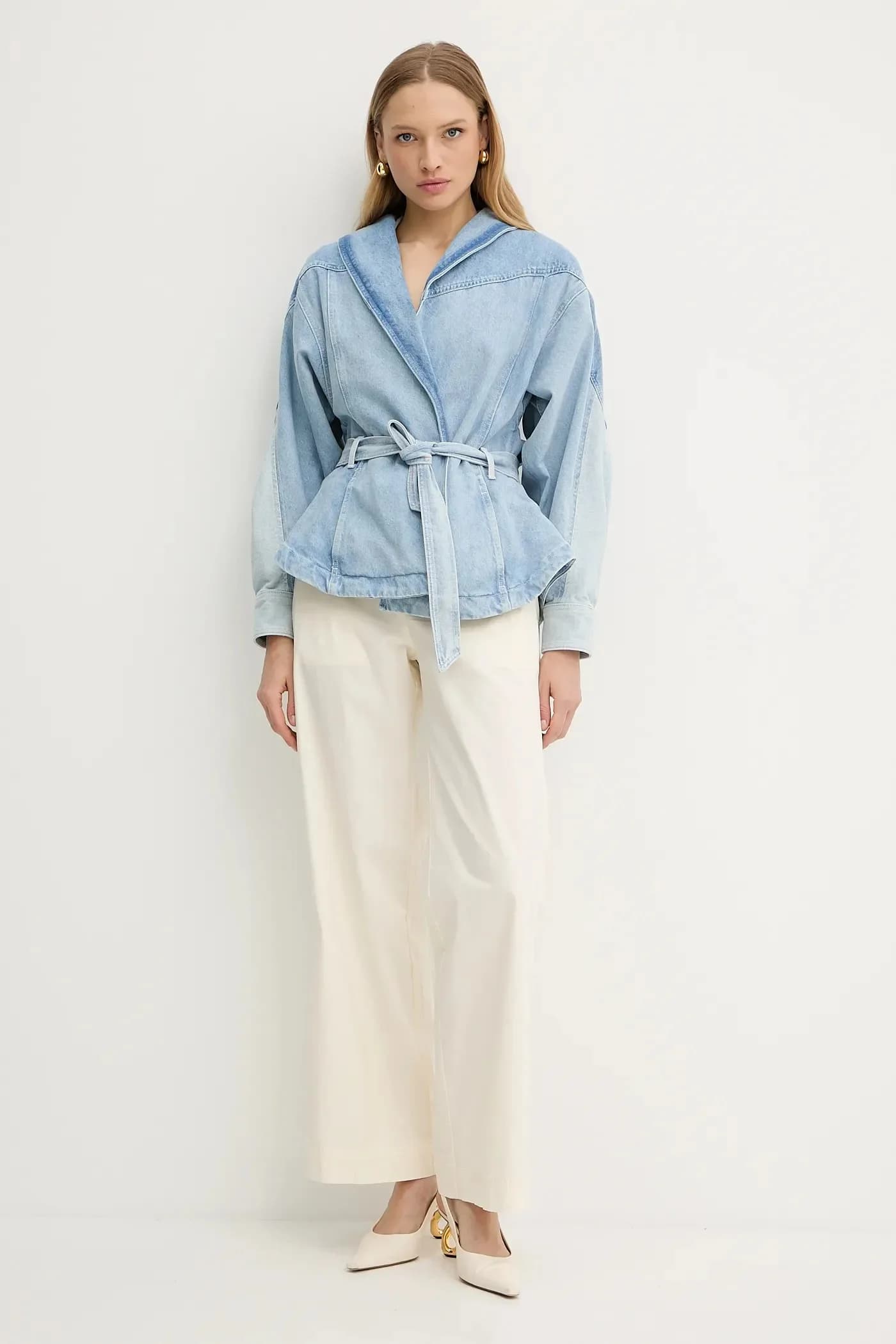 C_DNM JACKET Джинсовая куртка со вставками - фото 2