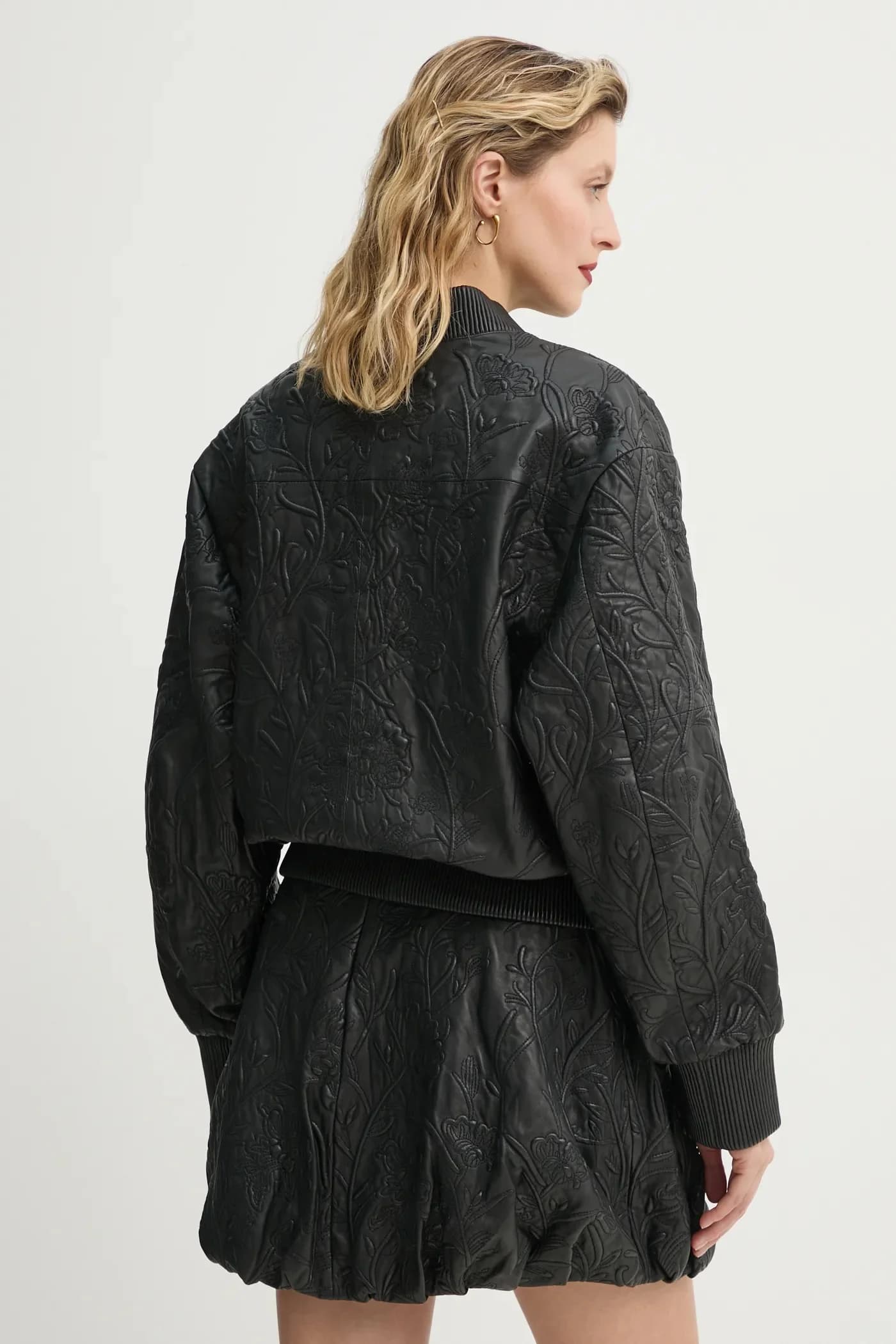 кожаная куртка-бомбер FERRIL - фото 3