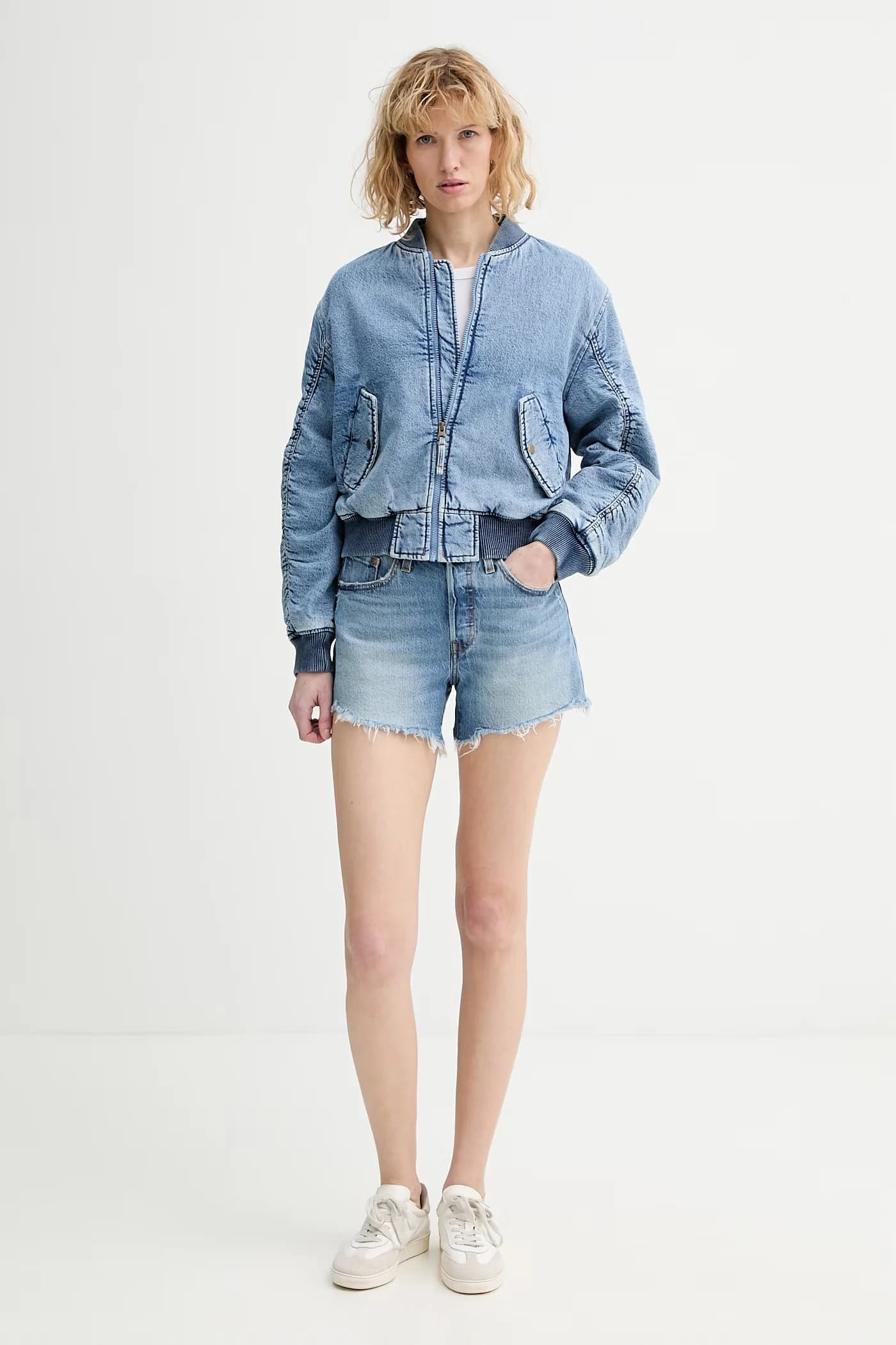 Джинсовый бомбер SCOUT WESTERN - фото 2