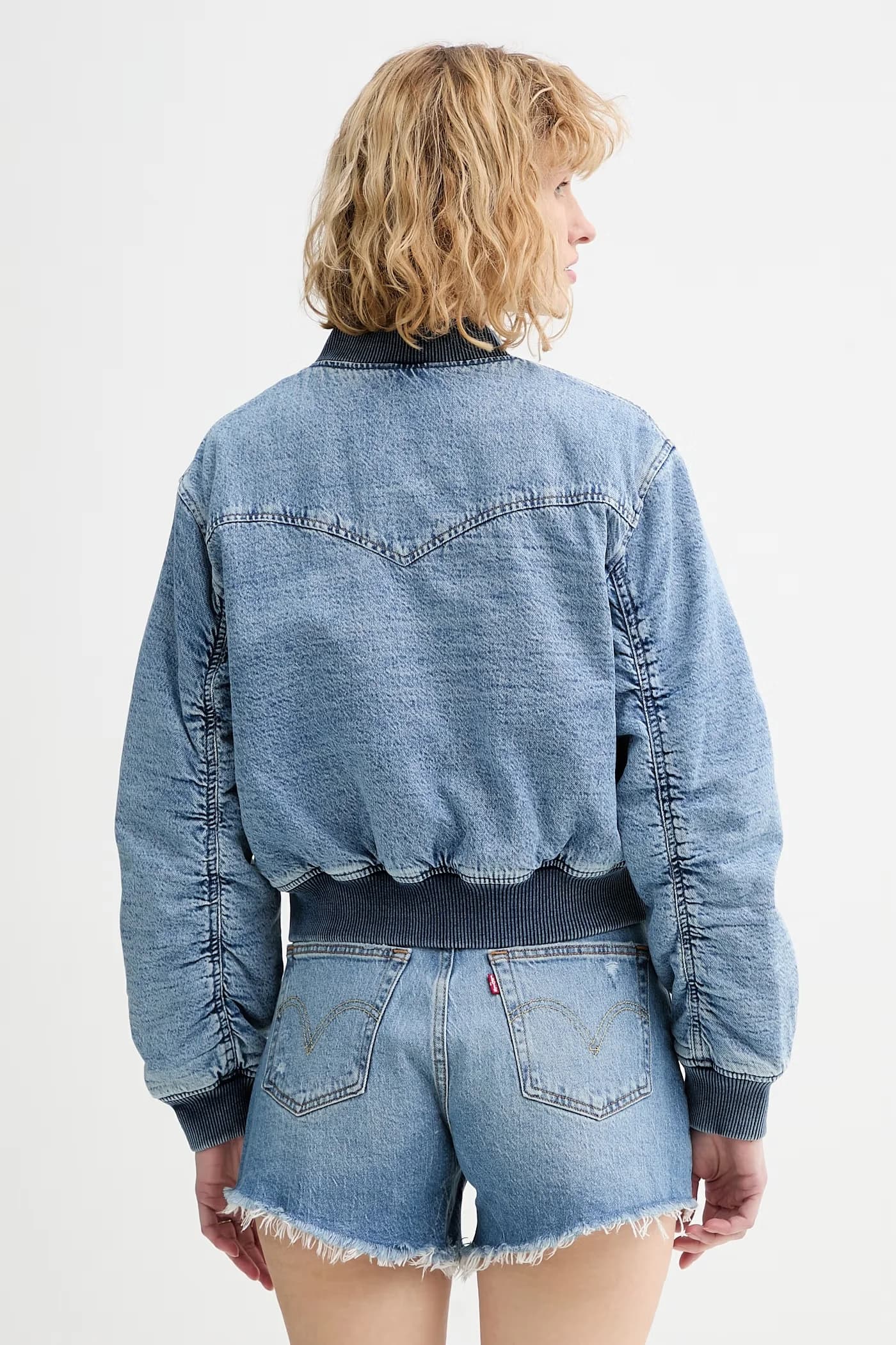 Джинсовый бомбер SCOUT WESTERN - фото 3