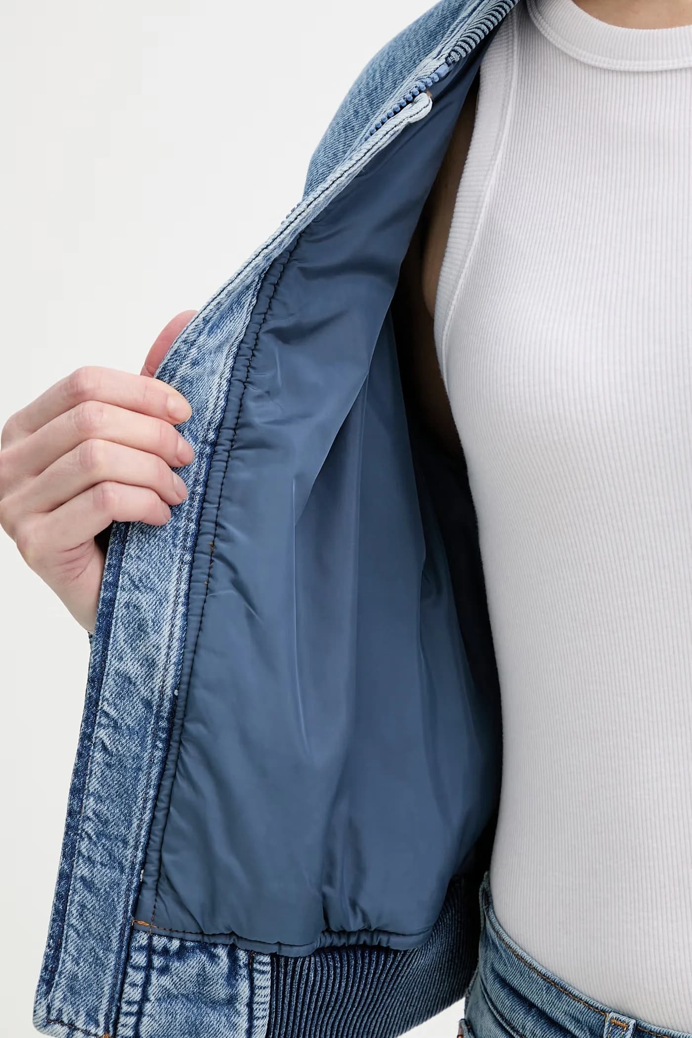 Джинсовый бомбер SCOUT WESTERN - фото 6