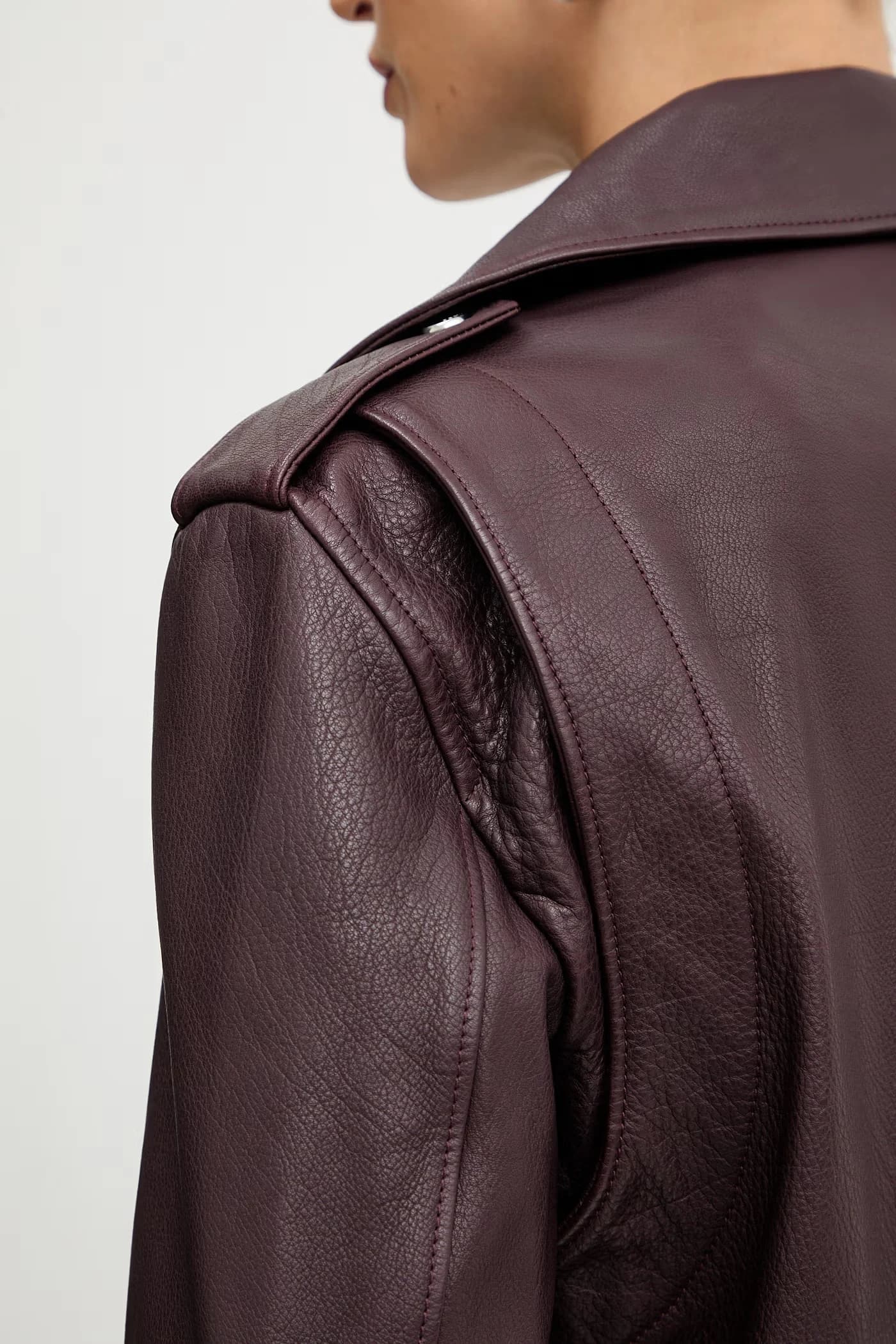 Кожаная косуха C Sandy - фото 5