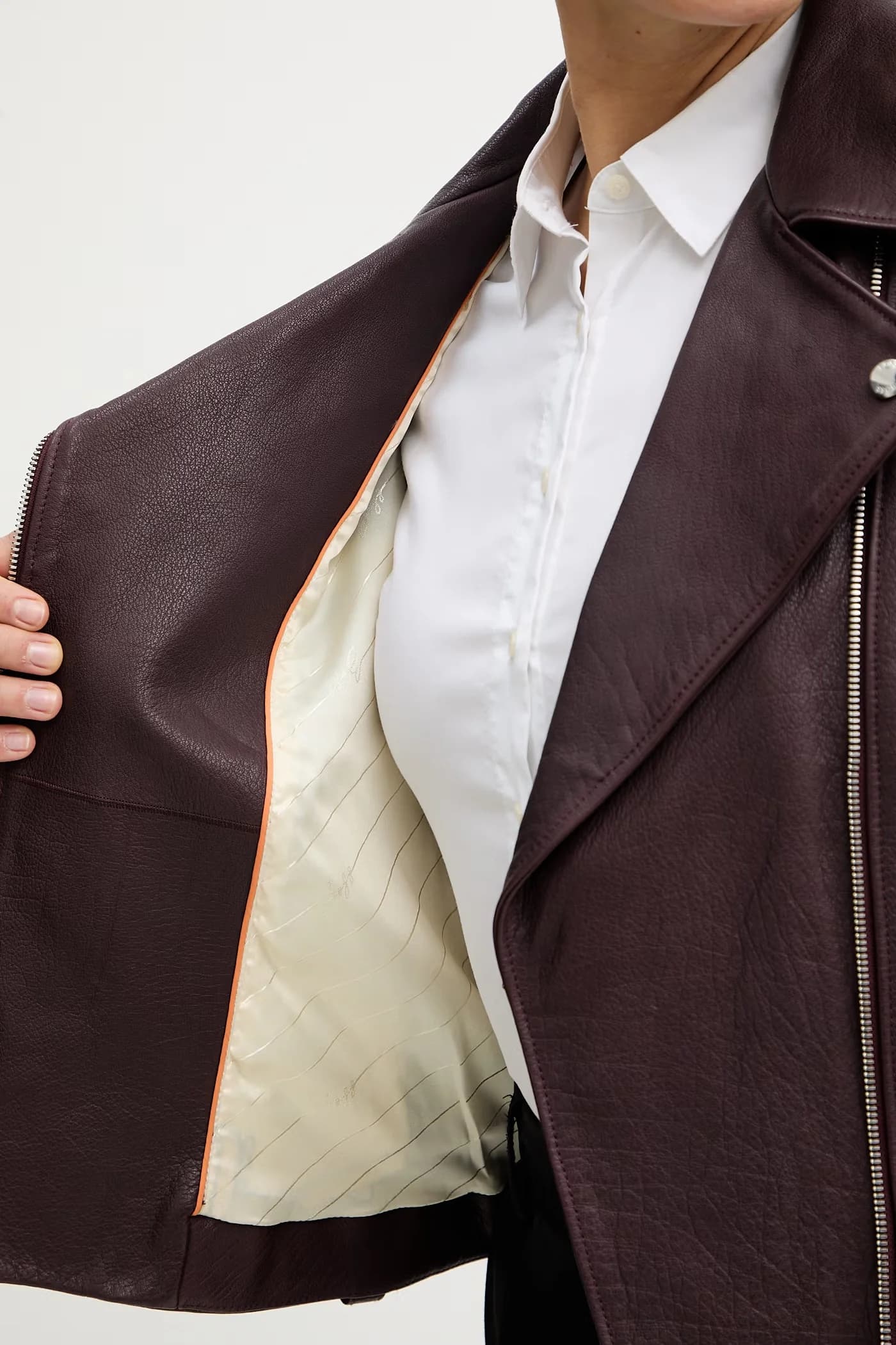 Кожаная косуха C Sandy - фото 6