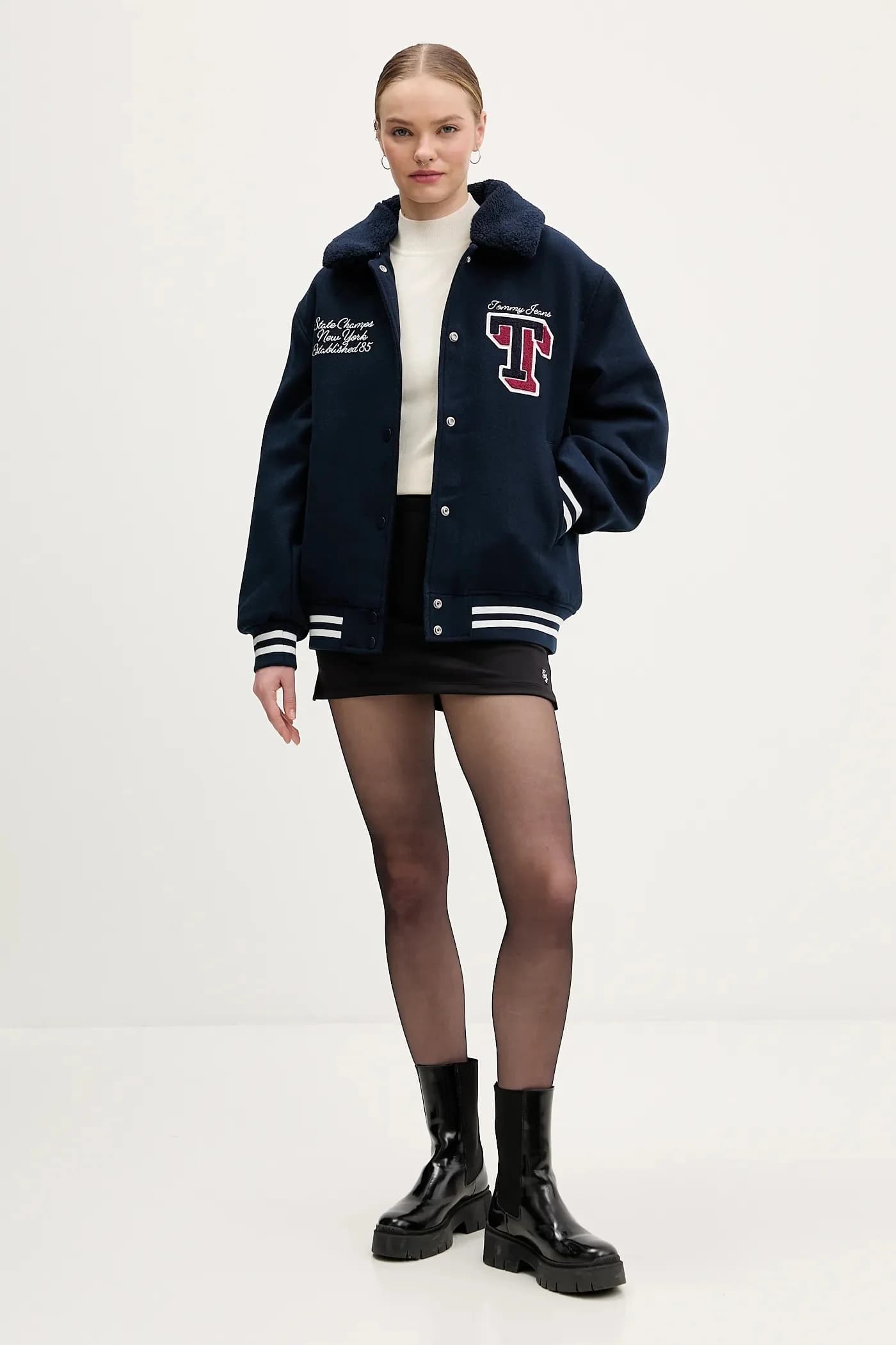 Куртка из смесовой шерсти - фото 2