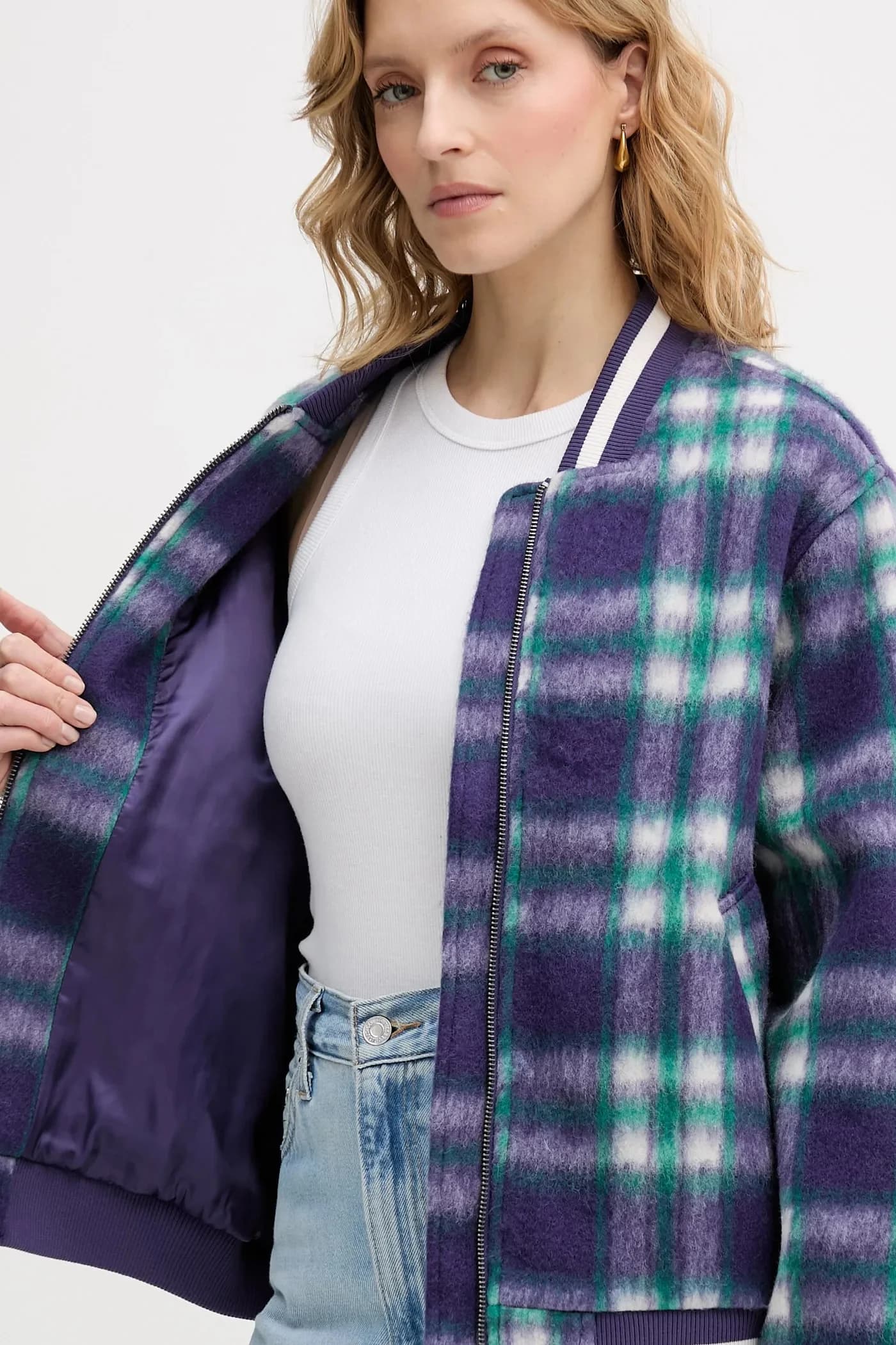 Бомбер из шерсти - фото 6