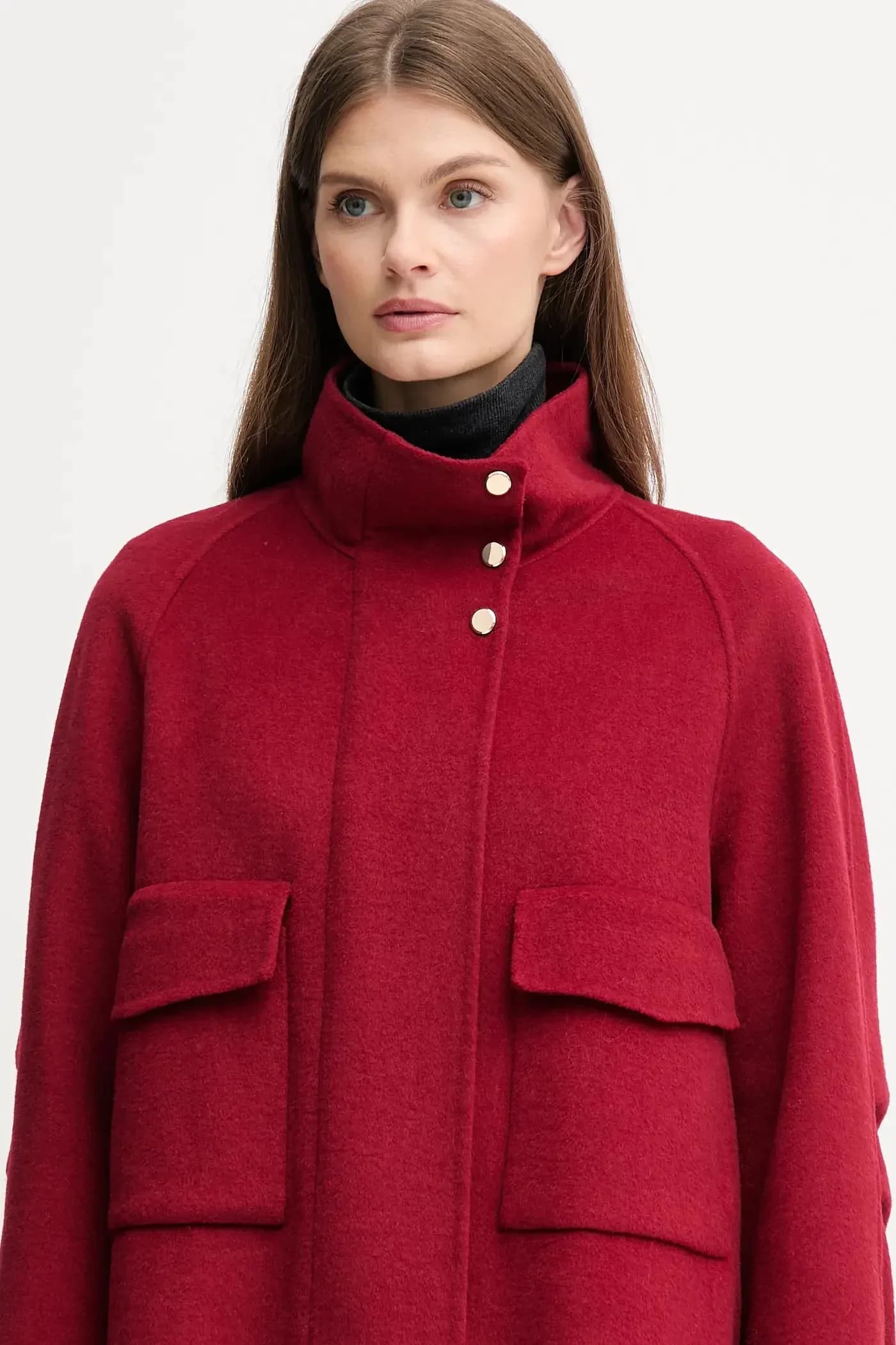 Куртка из смесовой шерсти - фото 4