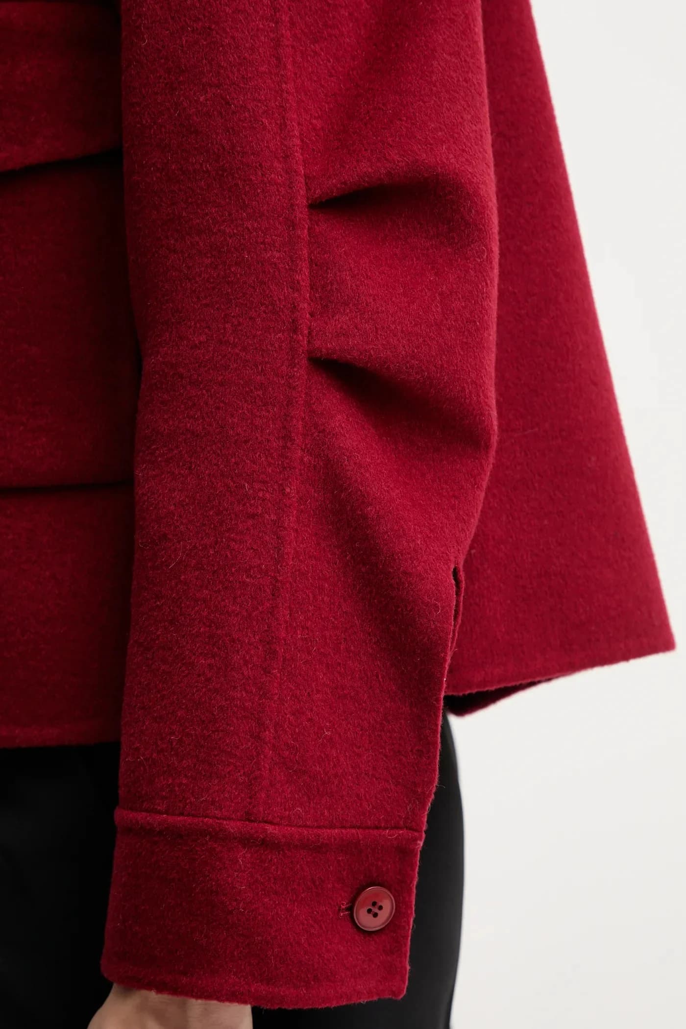 Куртка из смесовой шерсти - фото 5