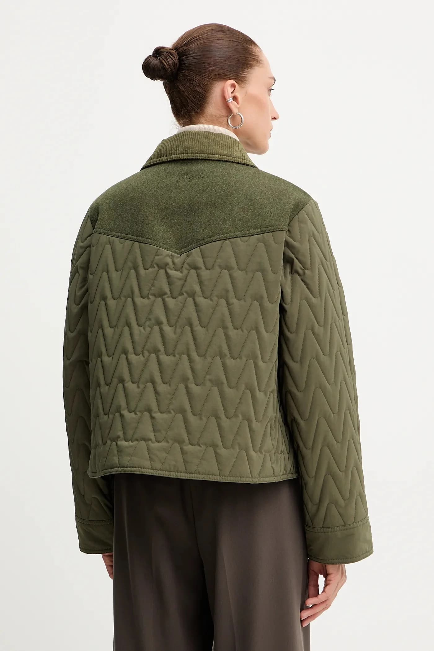 Шерстяная куртка C_Pabori - фото 4