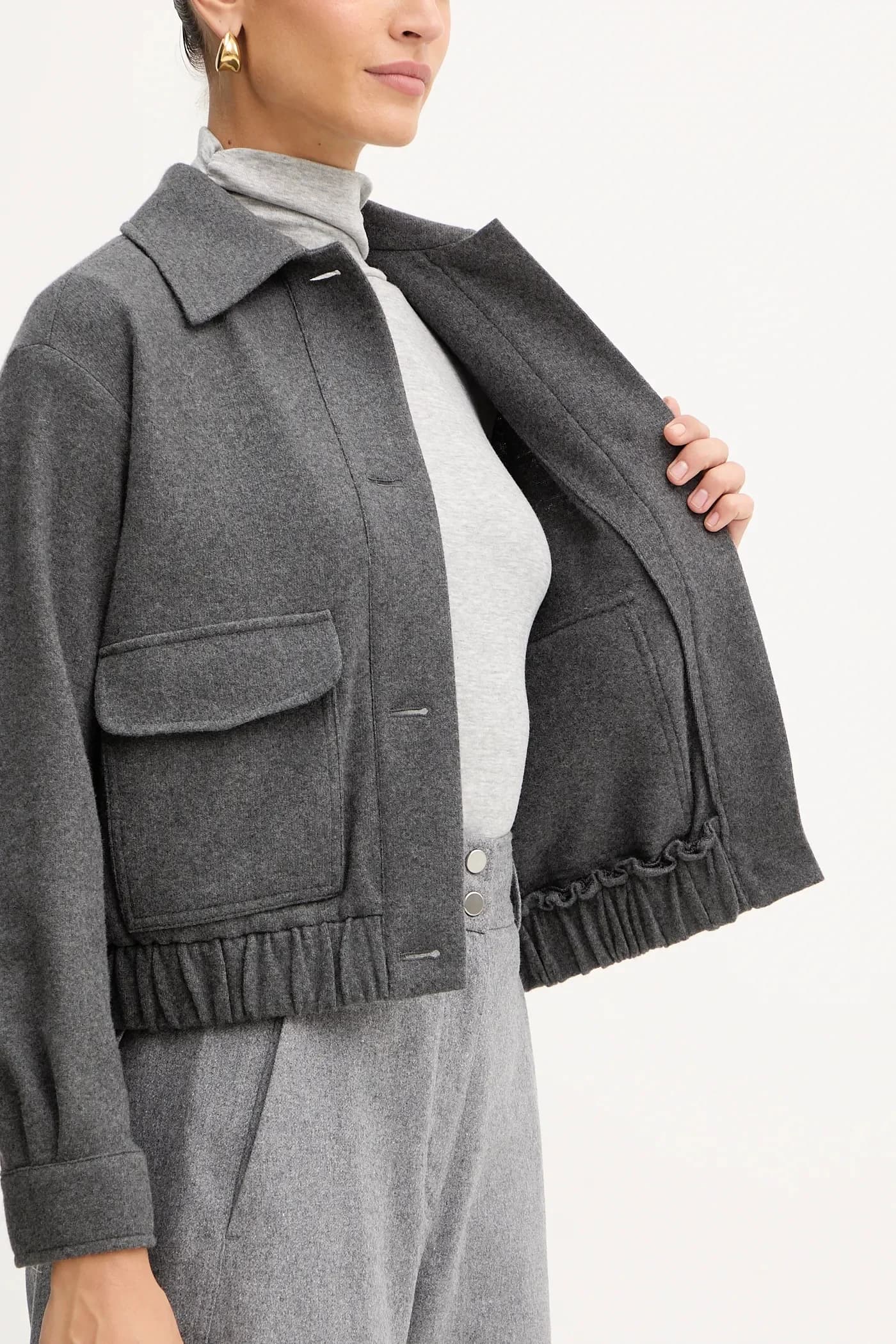 Шерстяной жакет Emme от Marella - фото 6