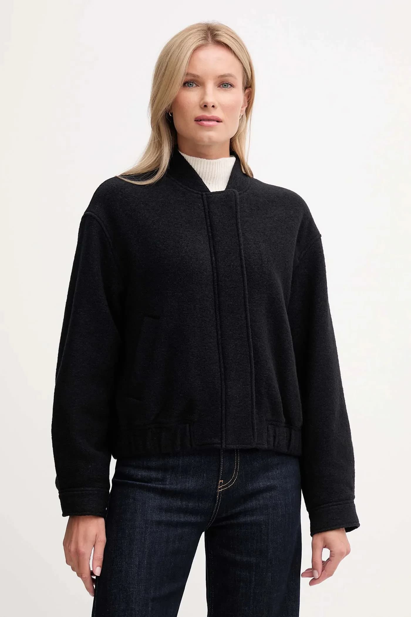 Куртка из смесовой шерсти