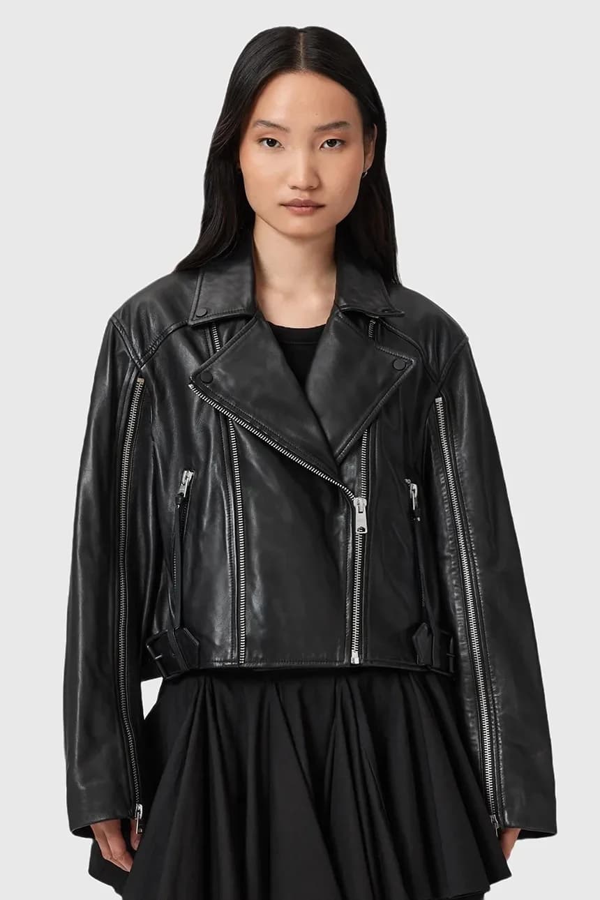 MASONE кожаная байкерская куртка
