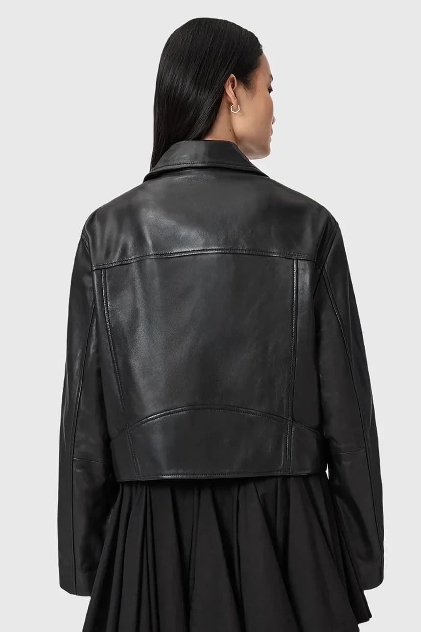 MASONE кожаная байкерская куртка - фото 3