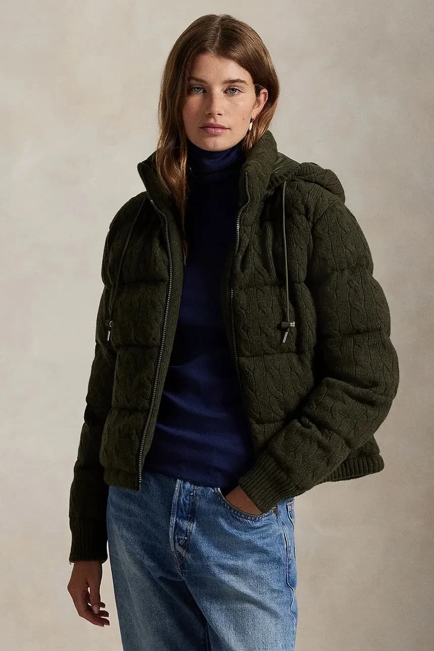 Шерстяная куртка