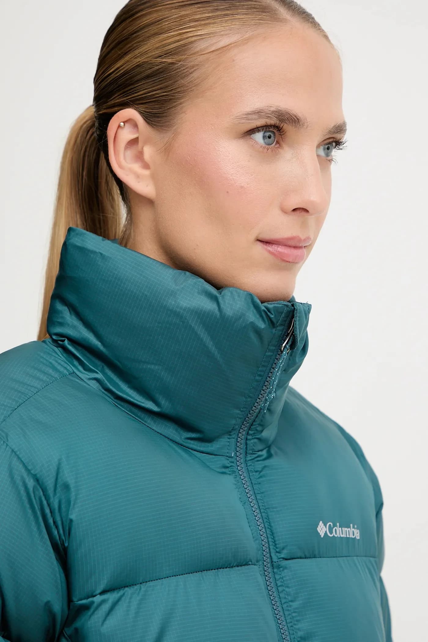 Пуховая куртка Colorblock - фото 4