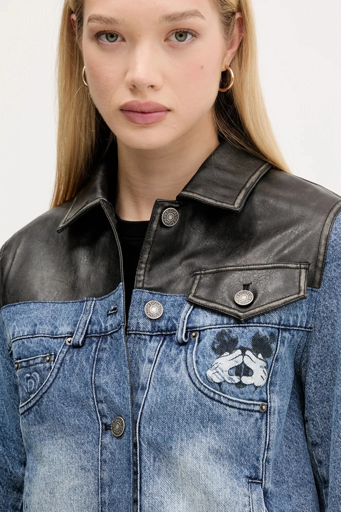 джинсовая куртка CONSTRA - фото 4