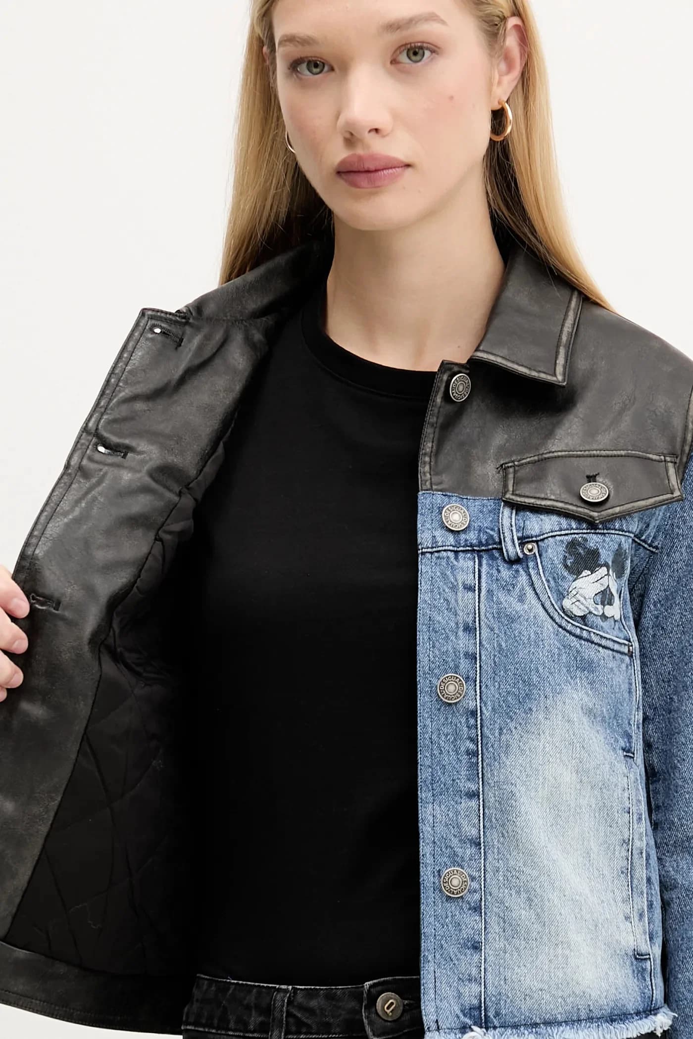 джинсовая куртка CONSTRA - фото 7