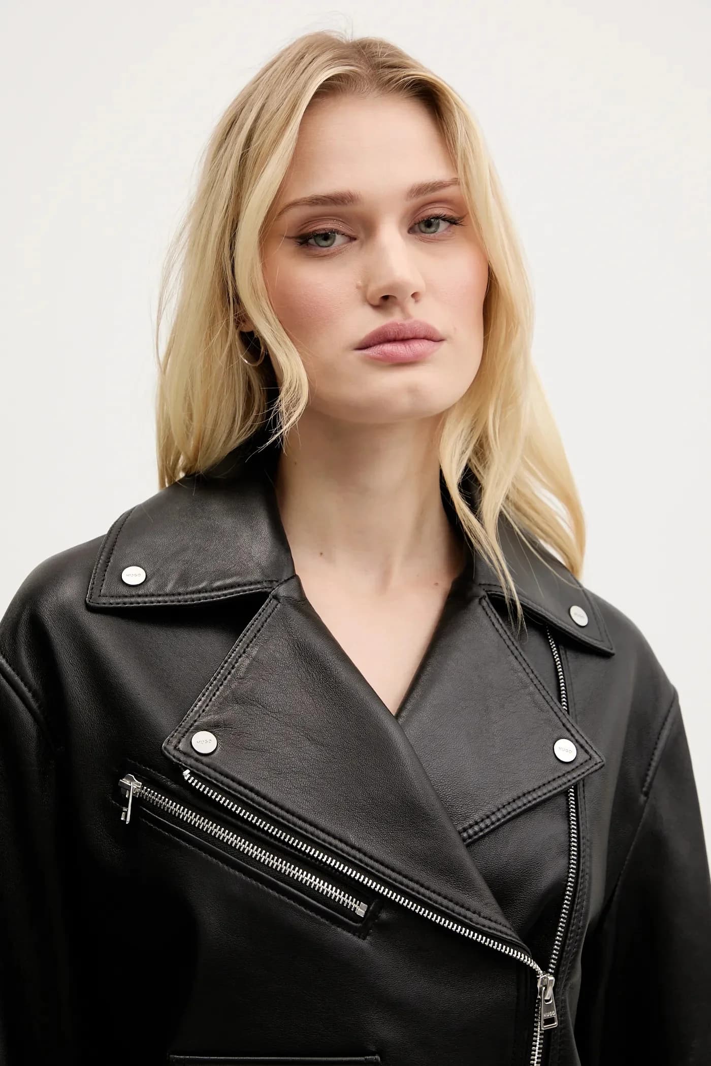 Кожаная косуха Laridas - фото 4