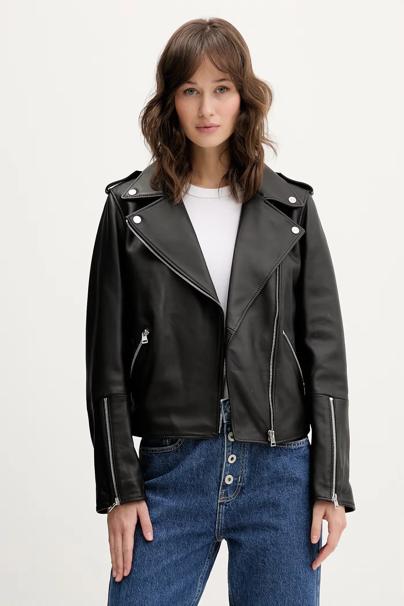 Кожаная косуха Lujana