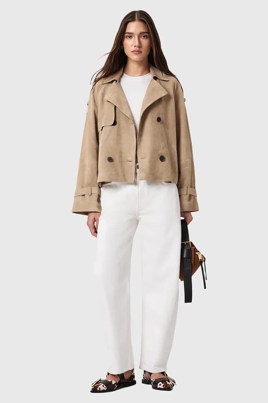 замшевая куртка REED - фото 3