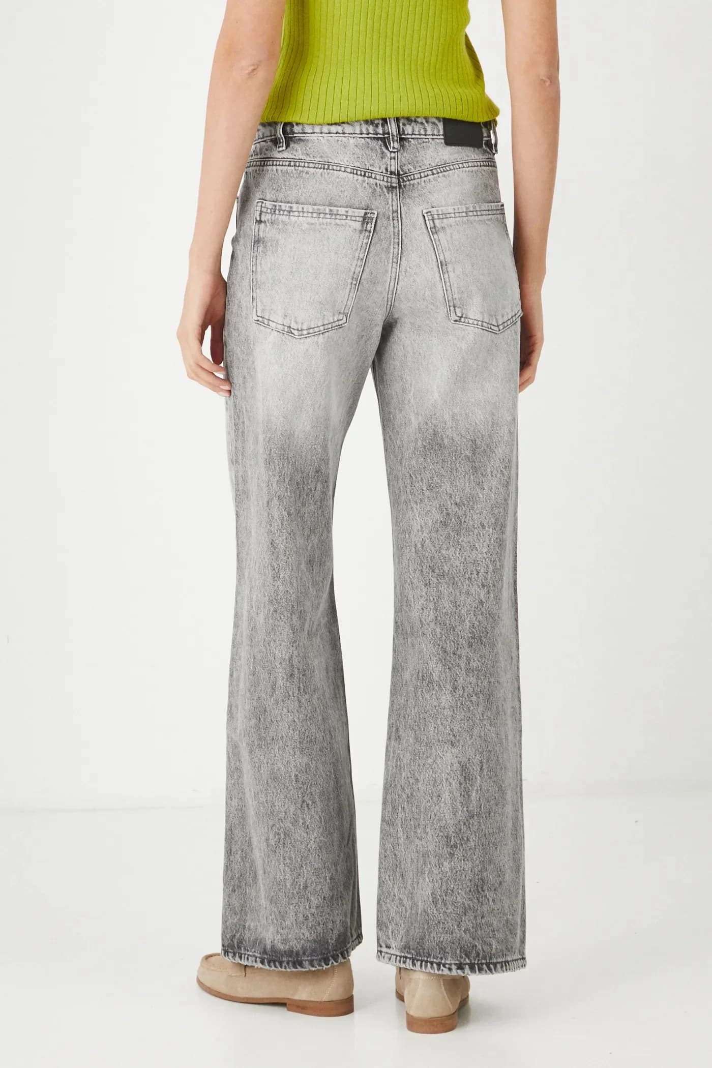 Хлопковые джинсы - фото 3