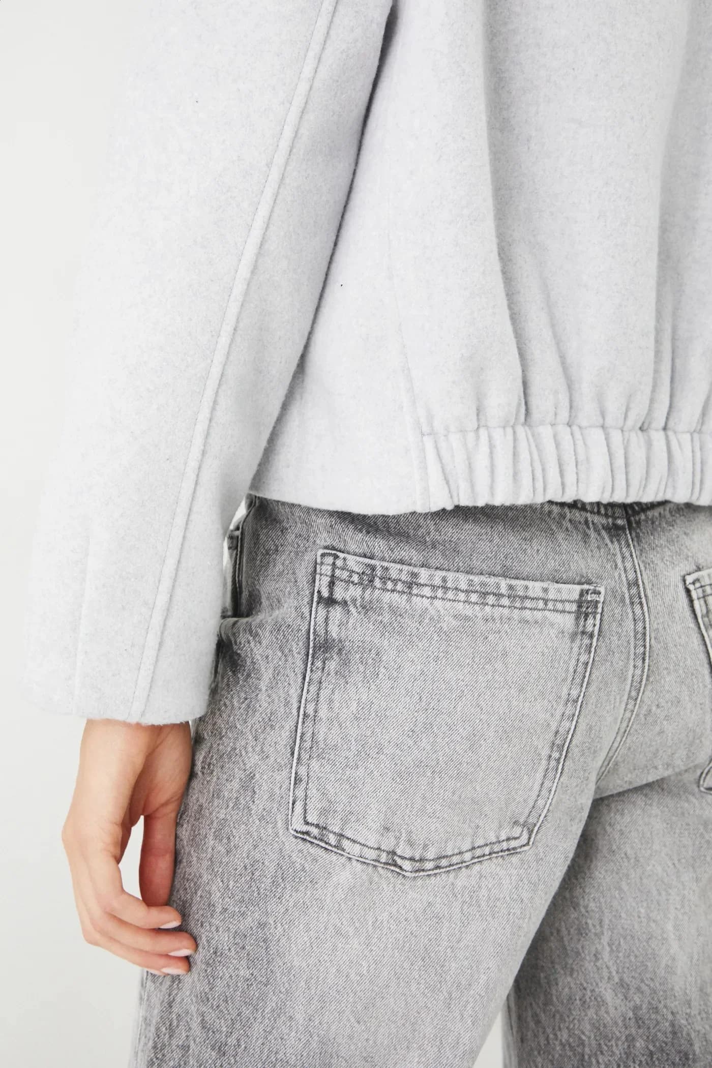 Хлопковые джинсы - фото 4