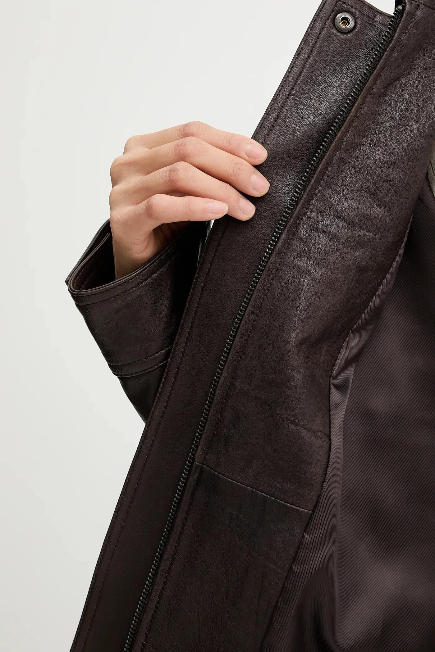 кожаная куртка GIGANTE - фото 6