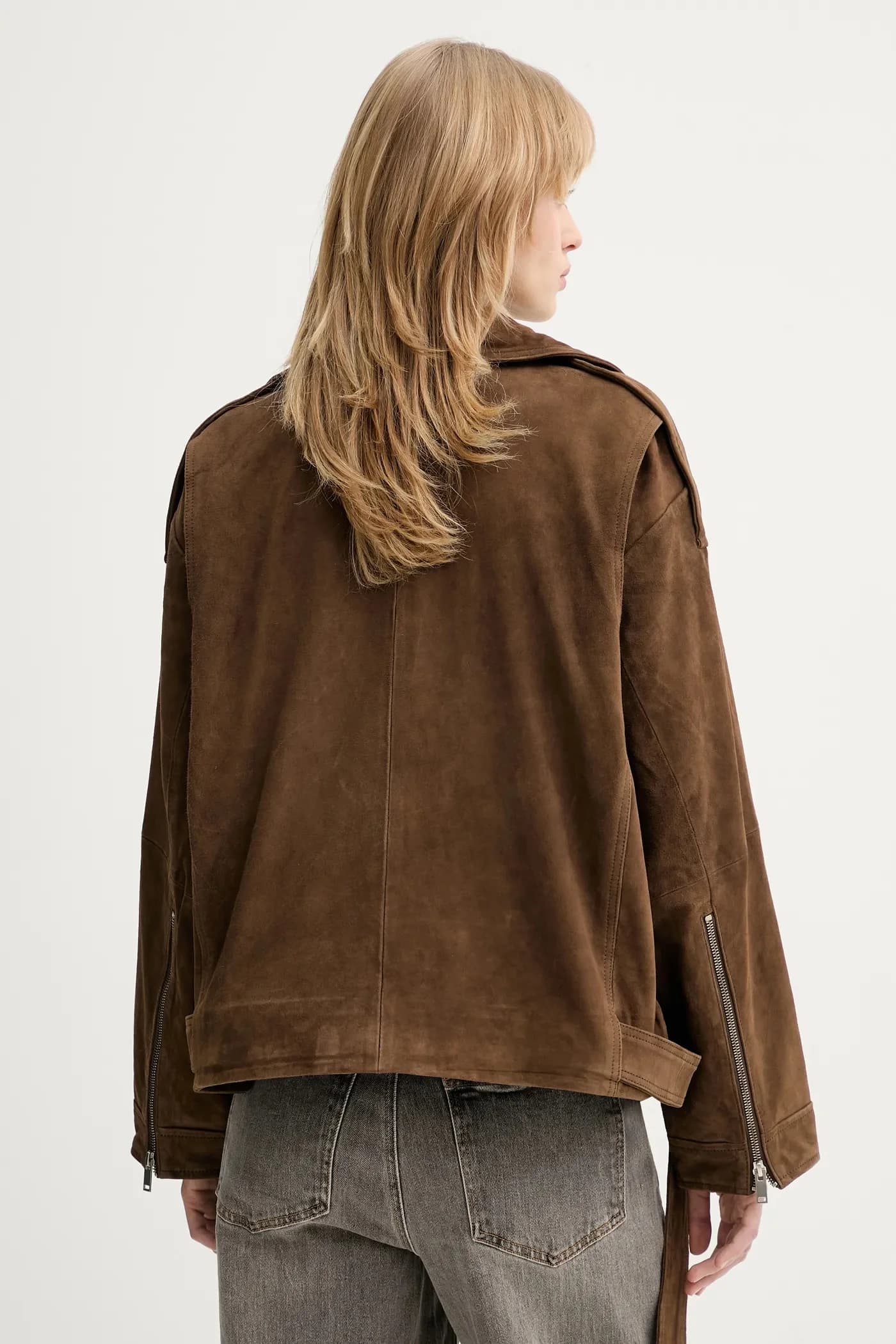 Замшевая косуха - фото 3