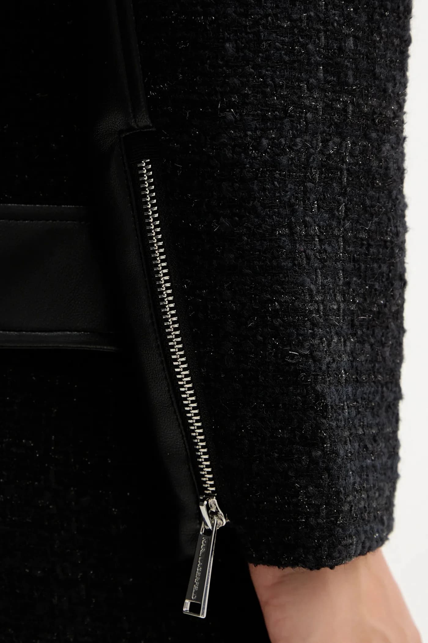 Куртка из смесовой шерсти - фото 6