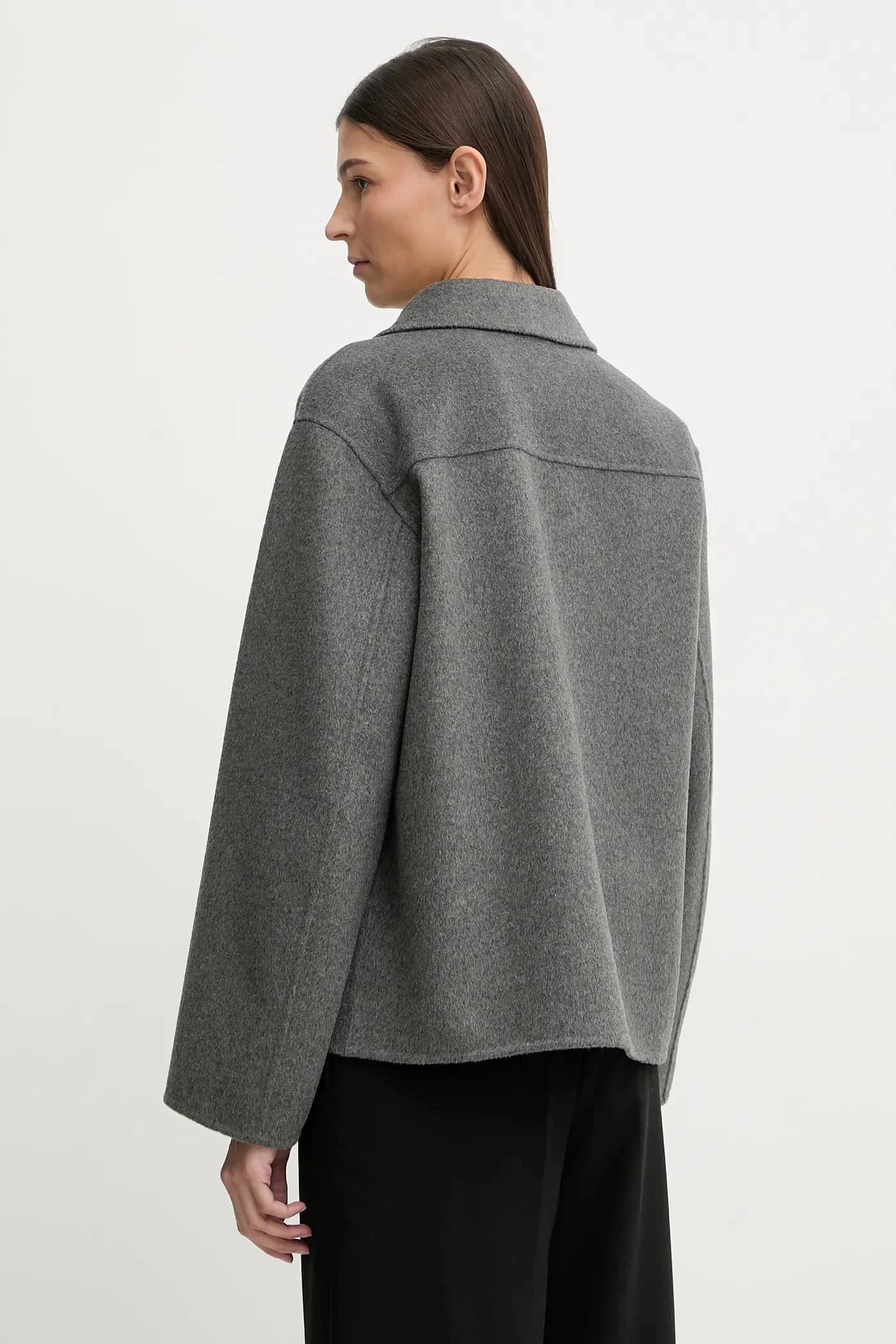 Куртка из смесовой шерсти - фото 3