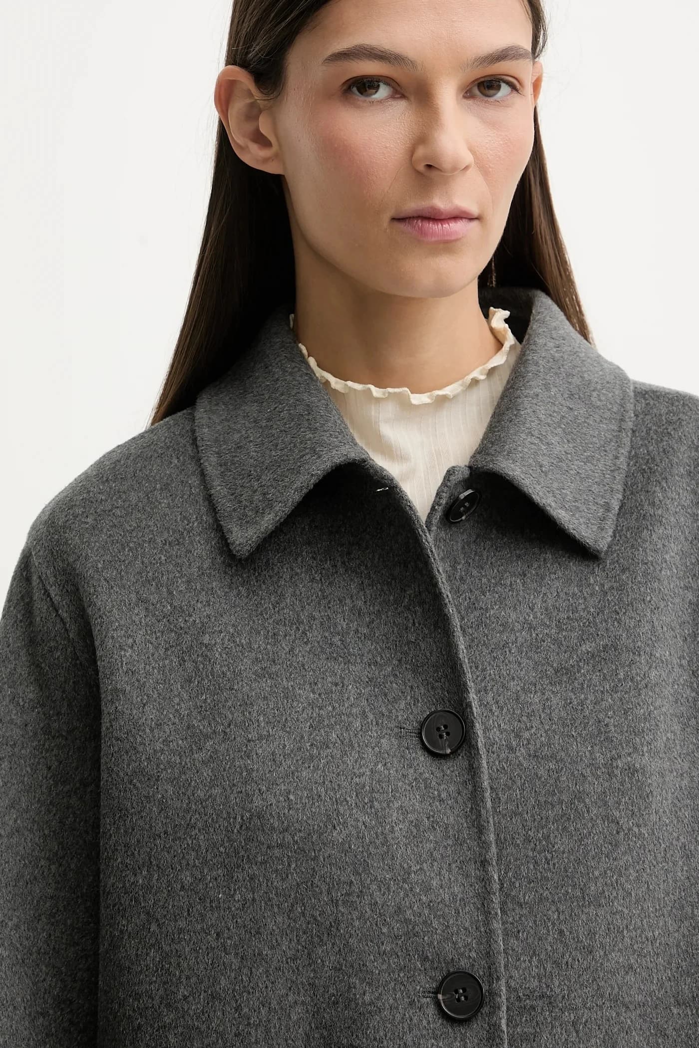 Куртка из смесовой шерсти - фото 4