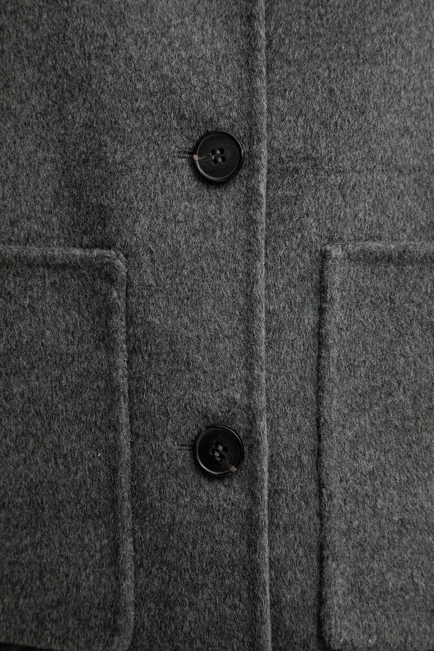 Куртка из смесовой шерсти - фото 5