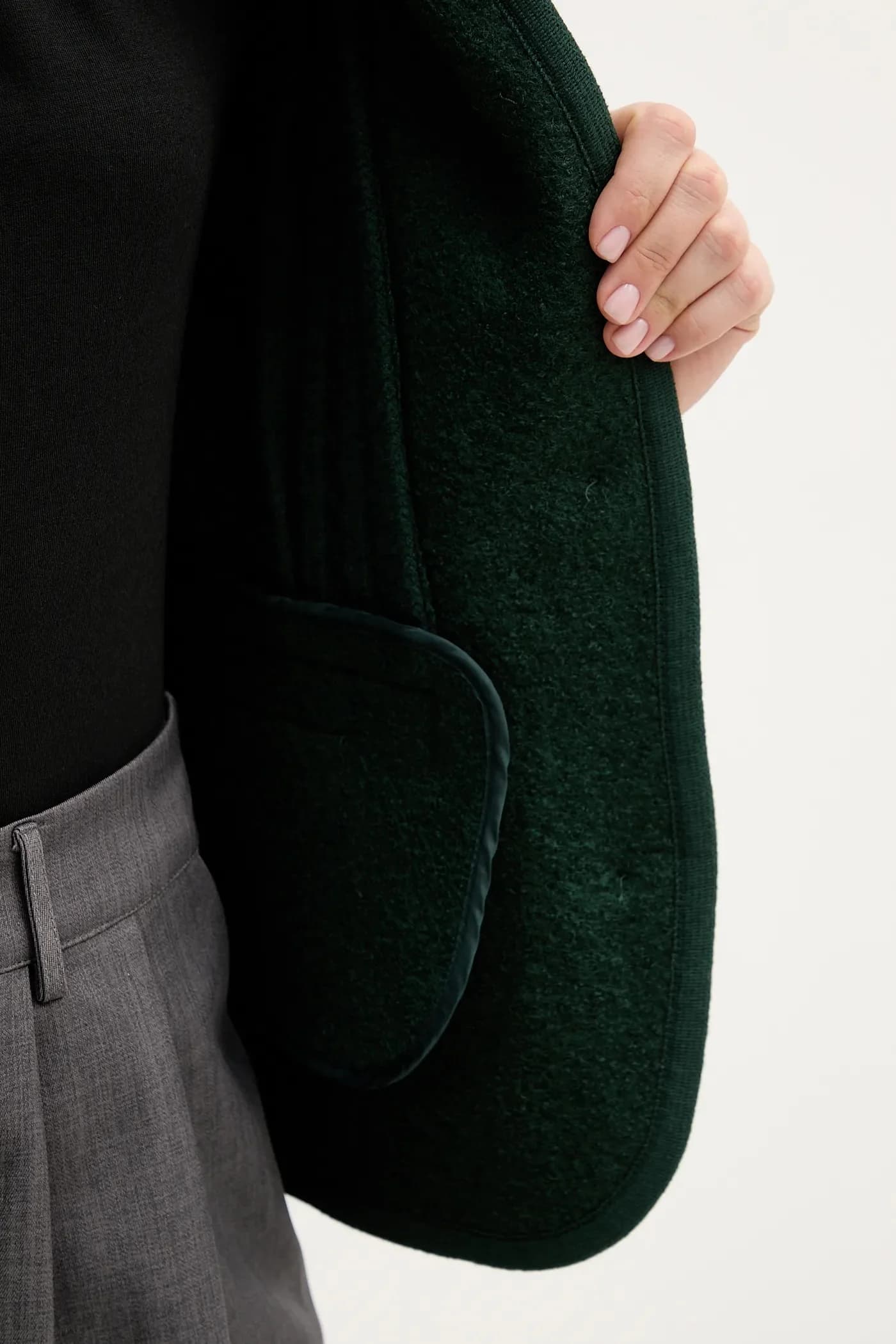 Шерстяная куртка - фото 6