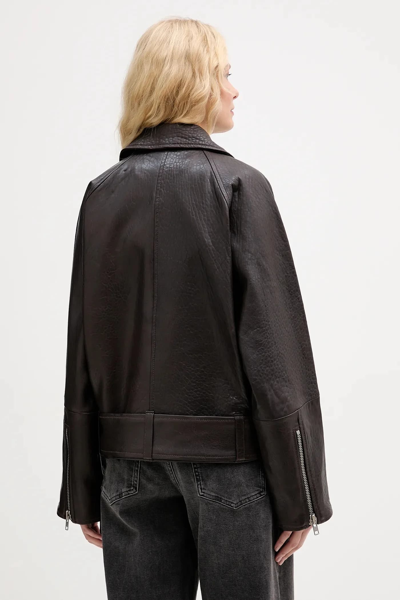 кожаная косуха Romy - фото 3