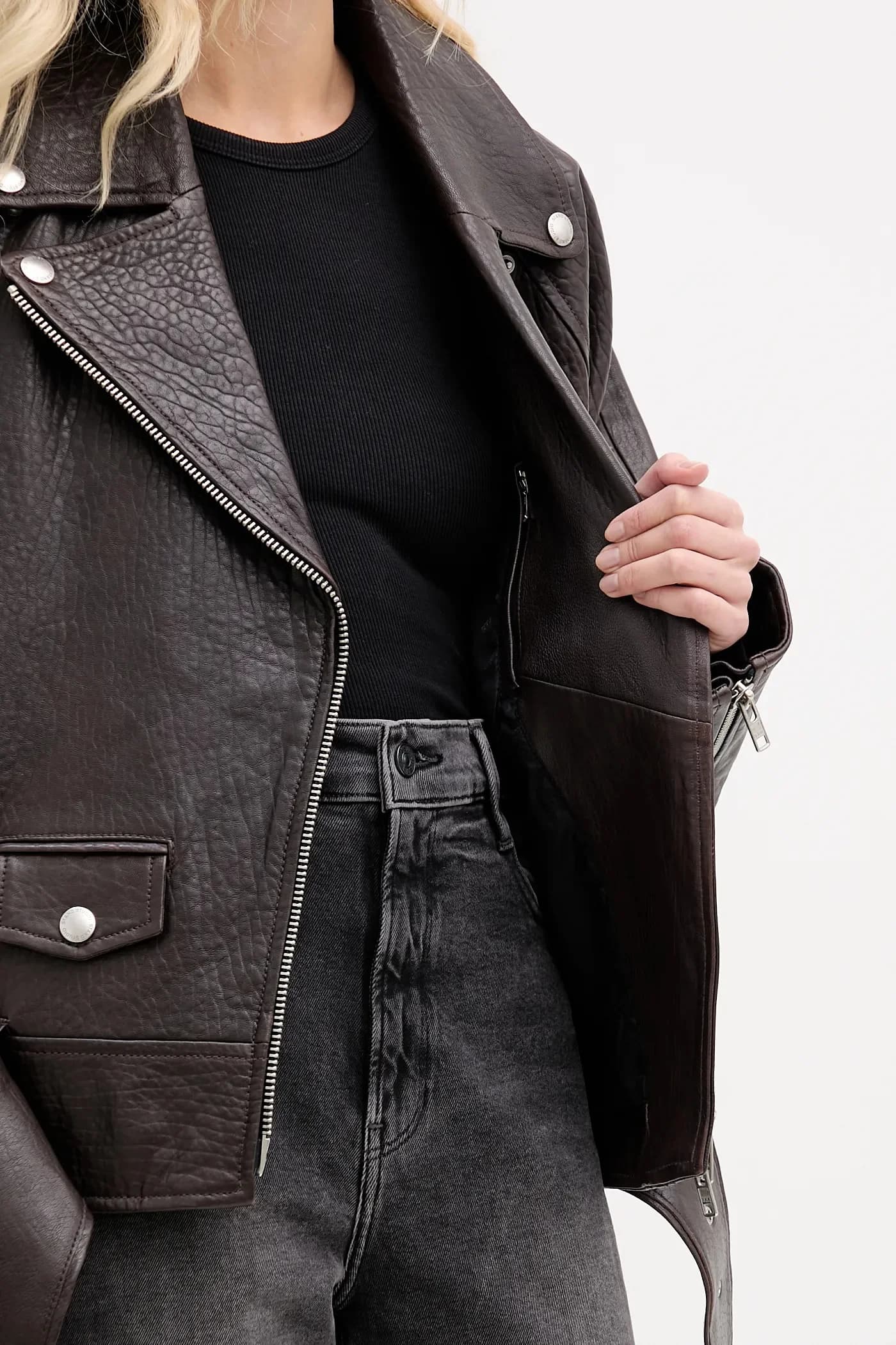 кожаная косуха Romy - фото 6