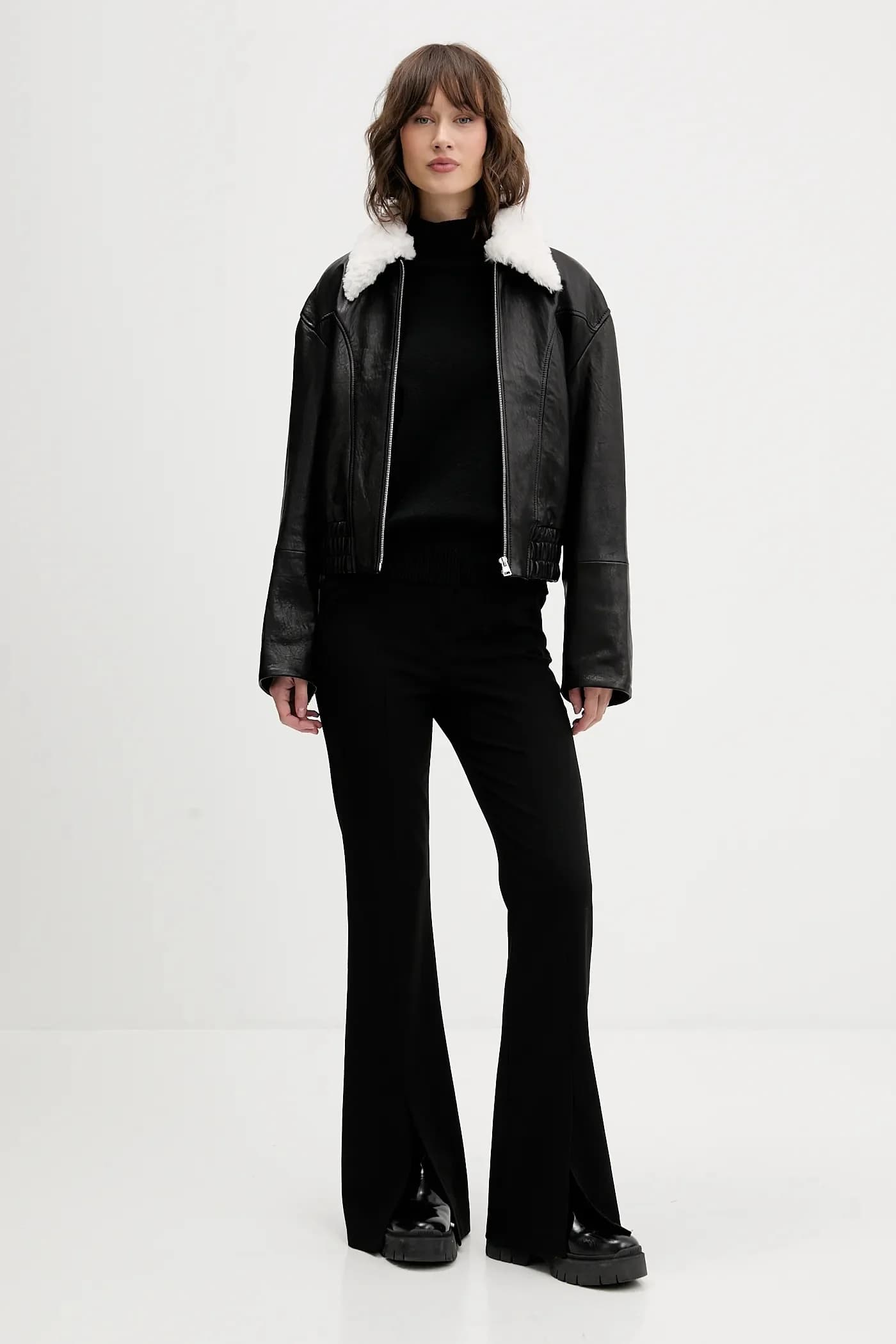 кожаная куртка Лимаос - фото 2