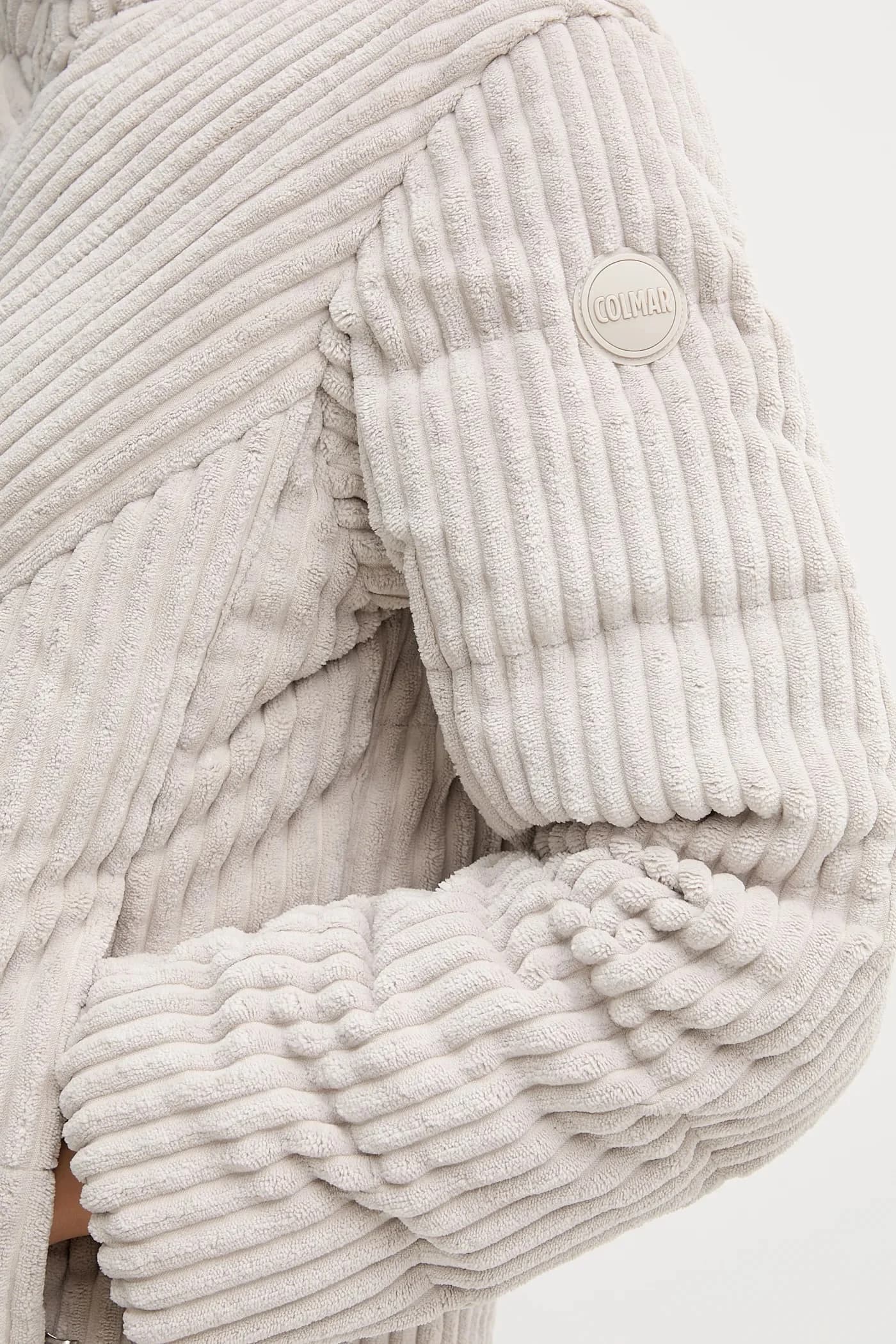 Пуховая вельветовая куртка - фото 5