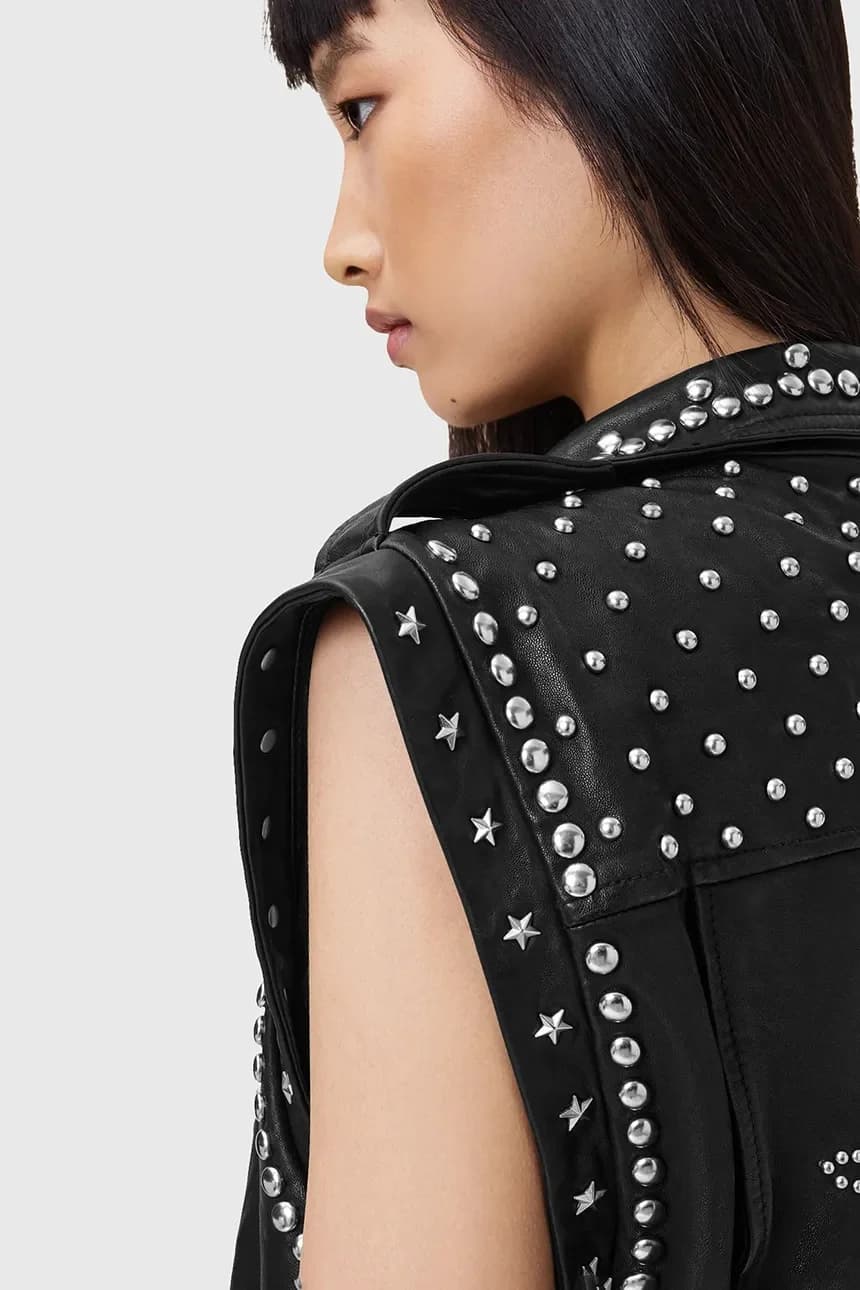 БИЛЛИ кожаный жилет - фото 4