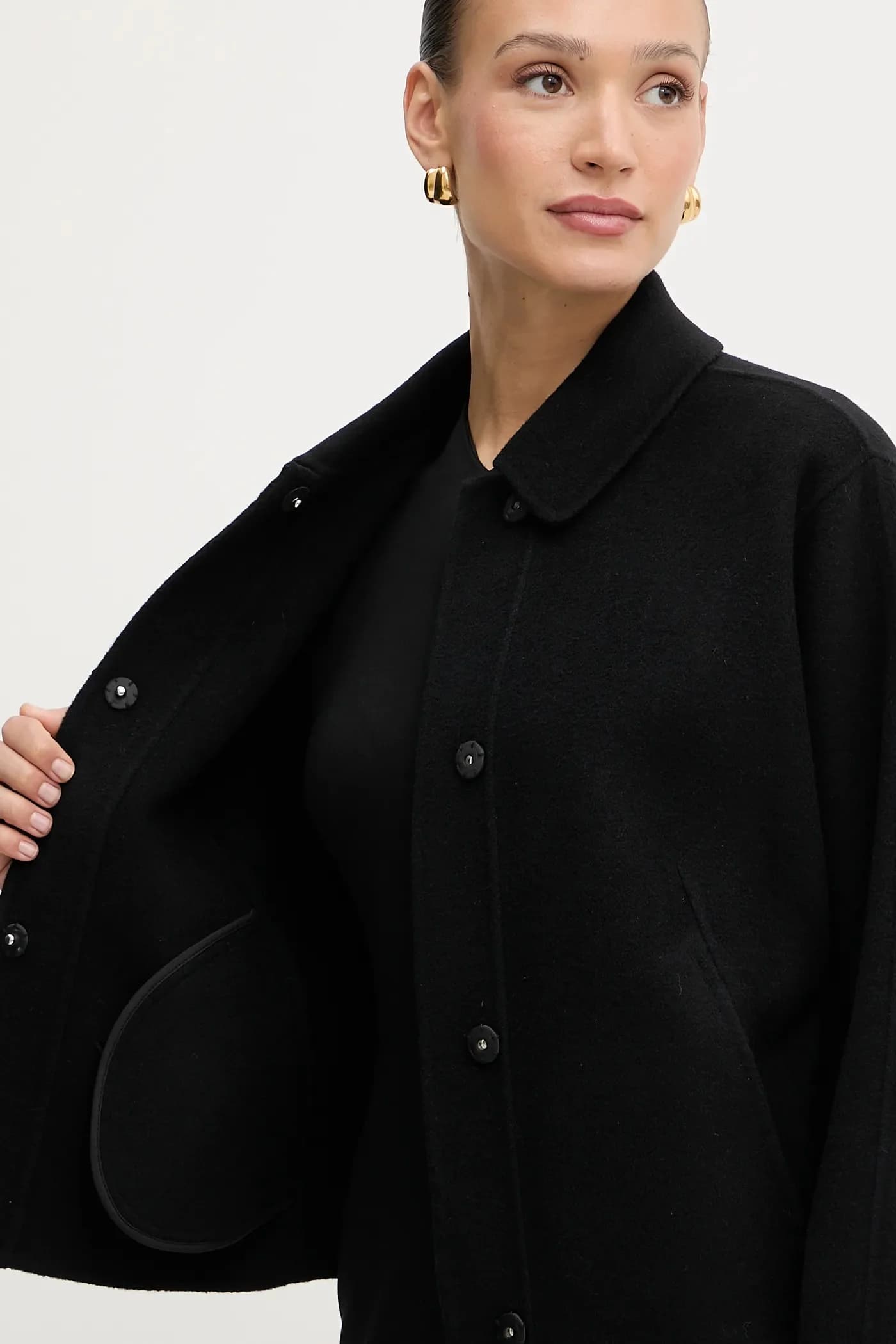 Cafeta_DF шерстяная куртка - фото 6