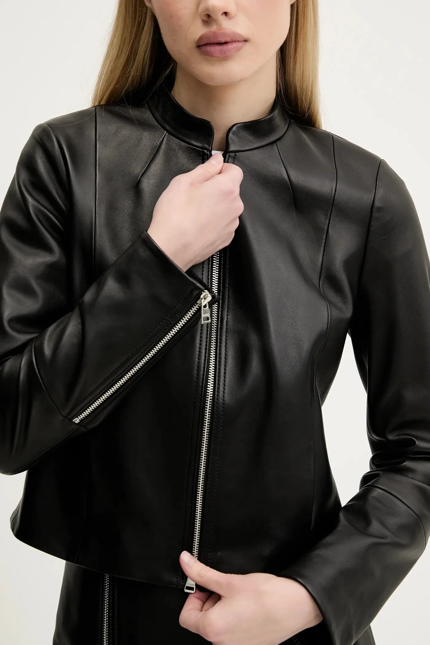 кожаная куртка Lasari - фото 4