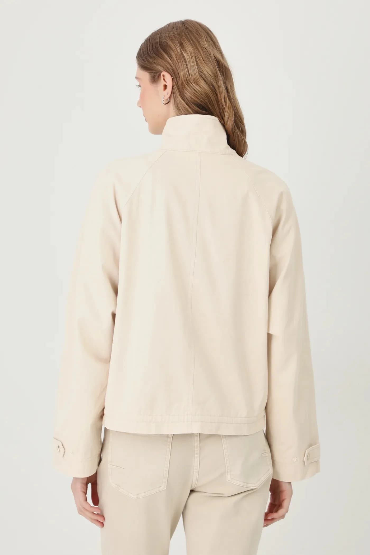 Хлопковая куртка-бомбер - фото 3