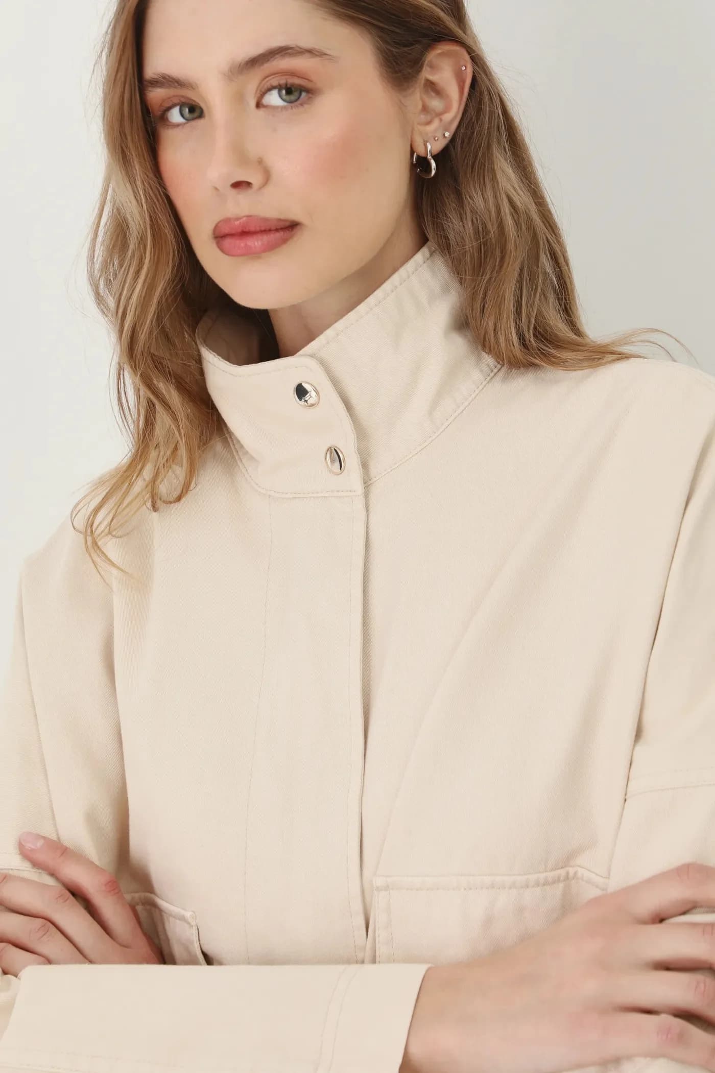 Хлопковая куртка-бомбер - фото 6