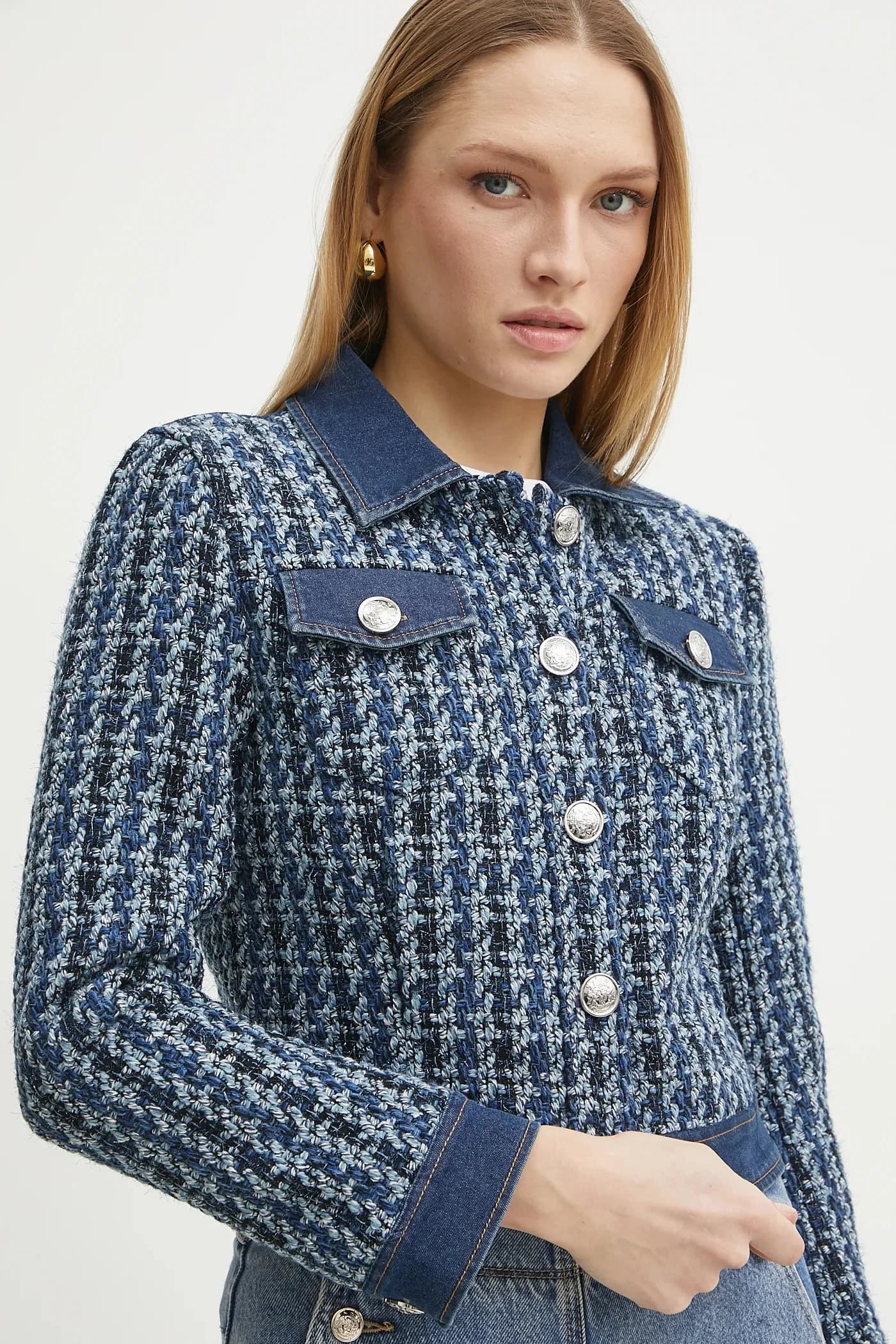 куртка VIKI из смесовой шерсти - фото 4