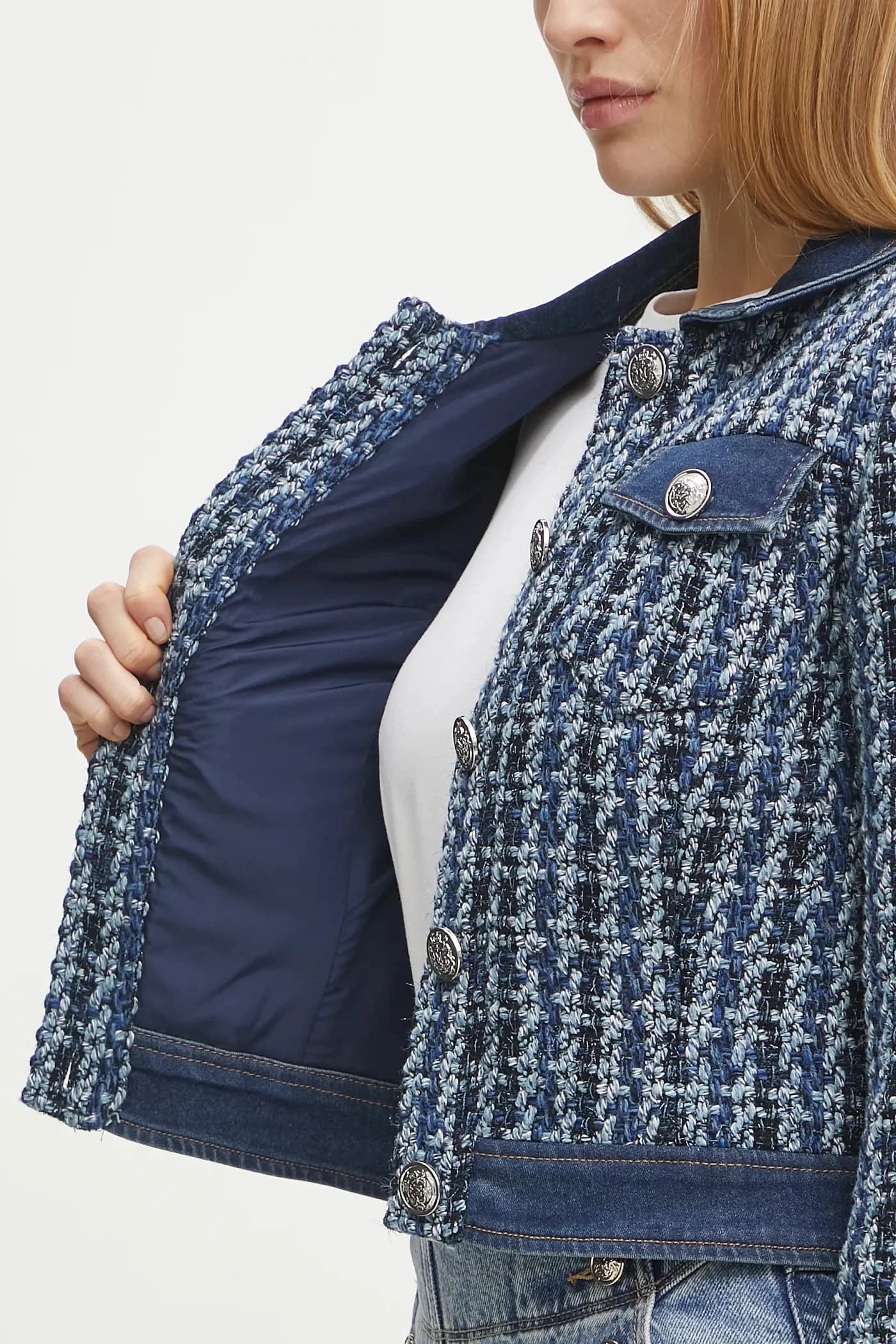 куртка VIKI из смесовой шерсти - фото 6