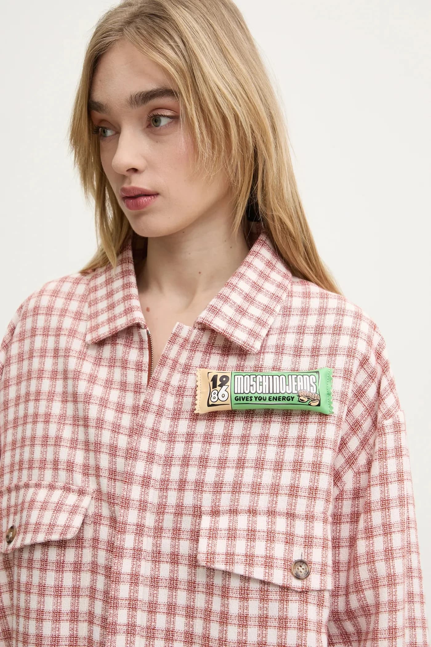 Куртка из смесовой шерсти - фото 4