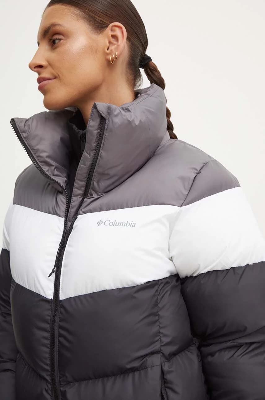 Пуховая куртка Colorblock - фото 4