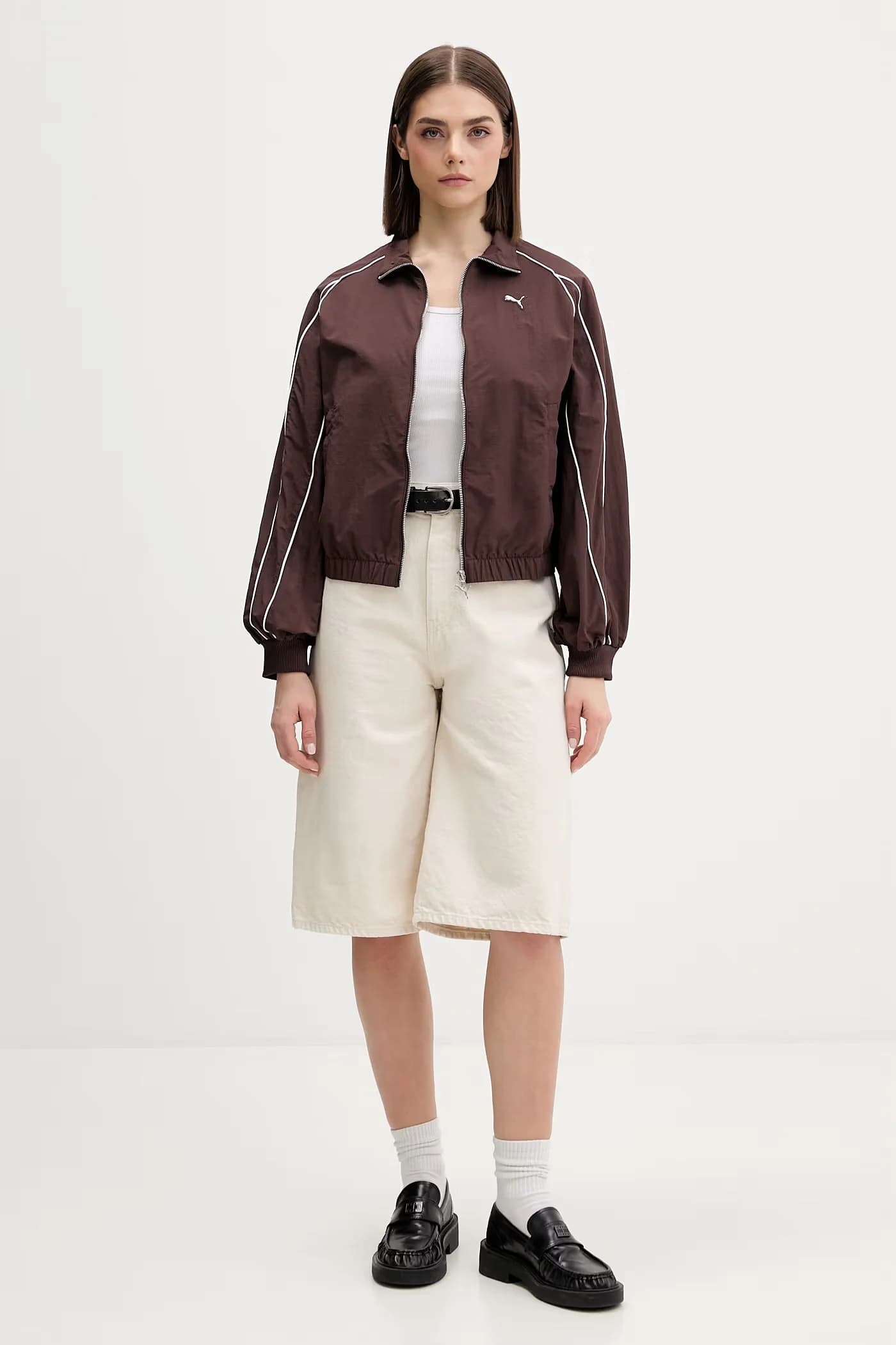 Женская куртка с объемными рукавами - фото 2