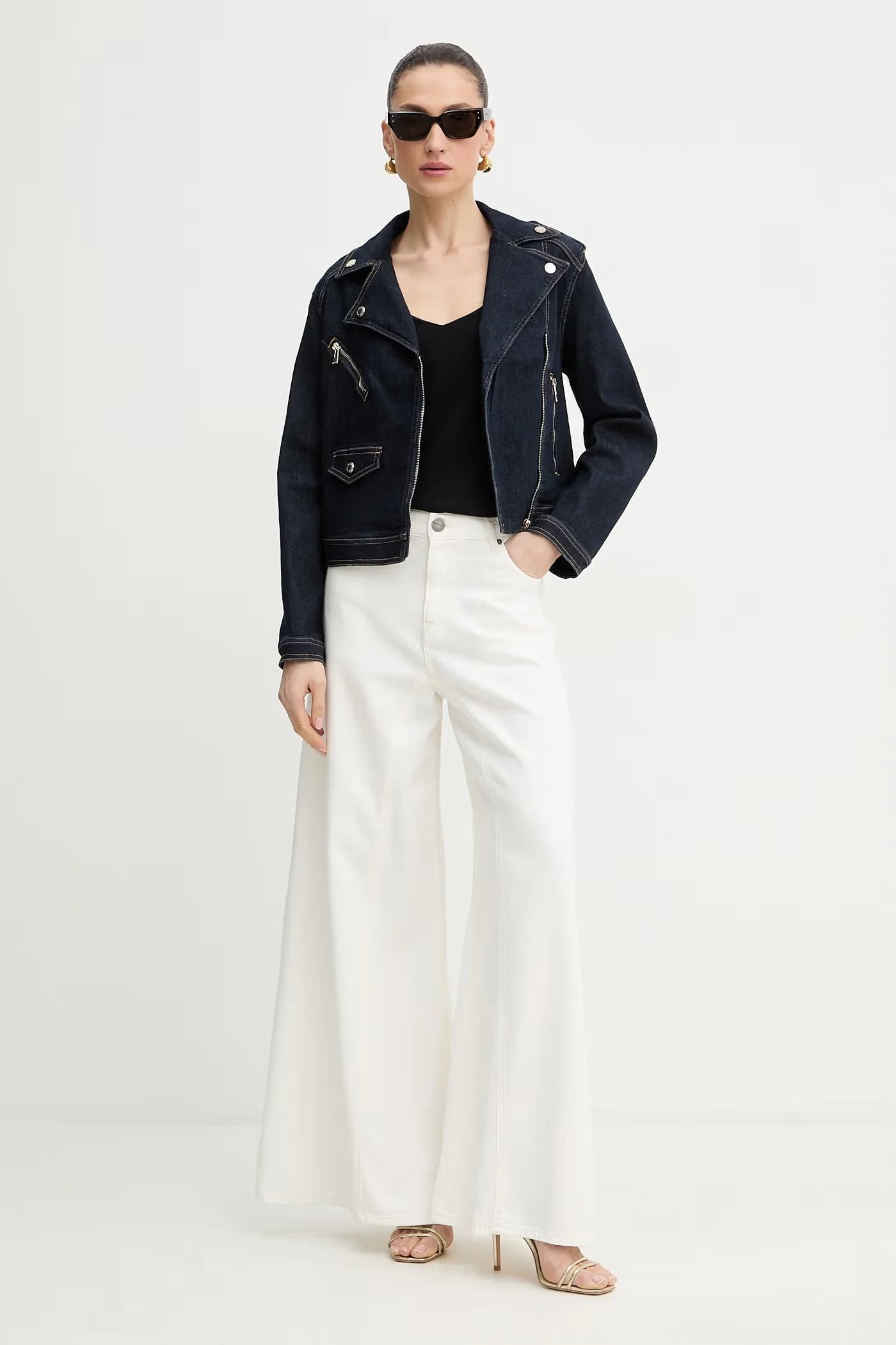 Женская джинсовая косуха - фото 2